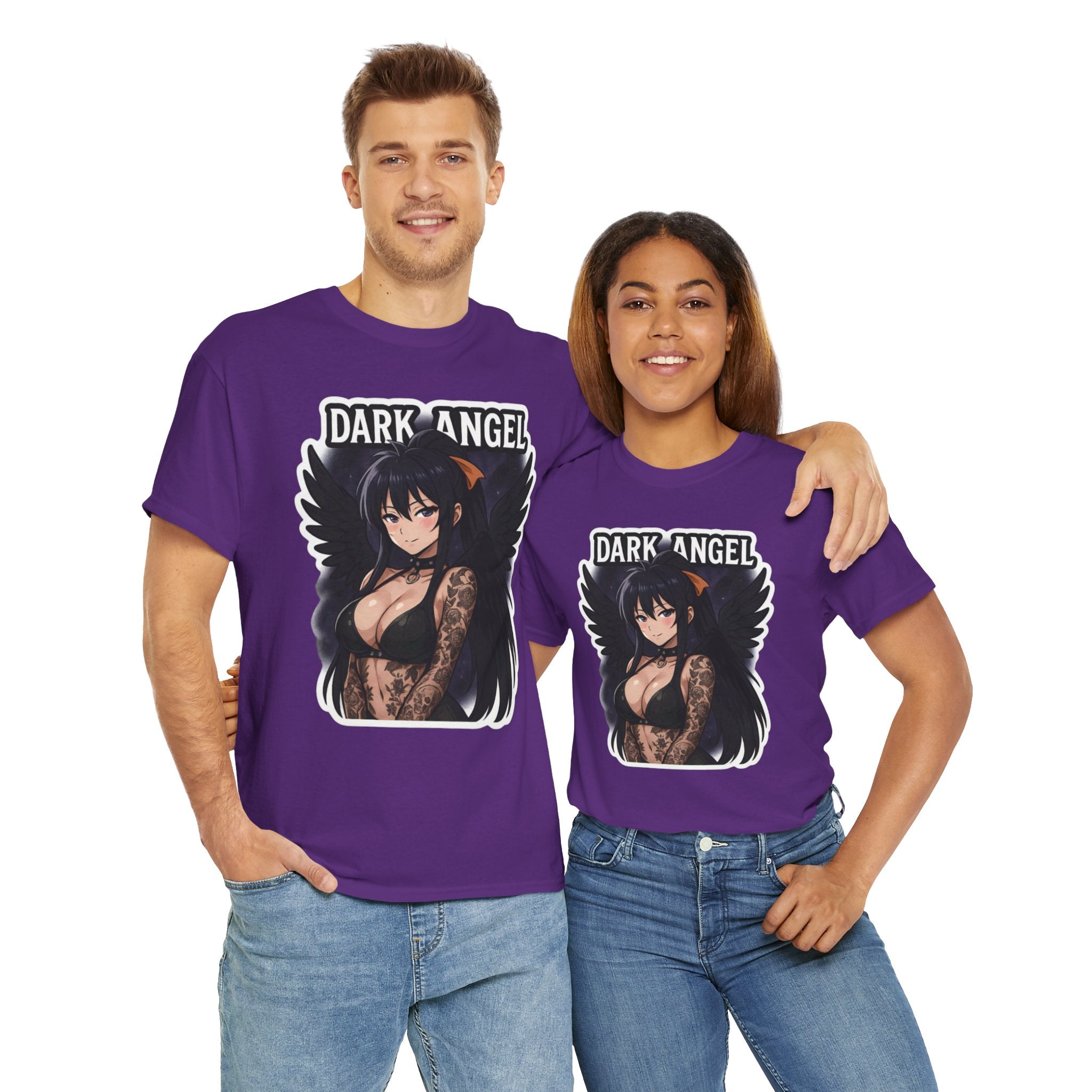 Akeno Himejima Dark Angel Unisex Heavy Cotton Tee