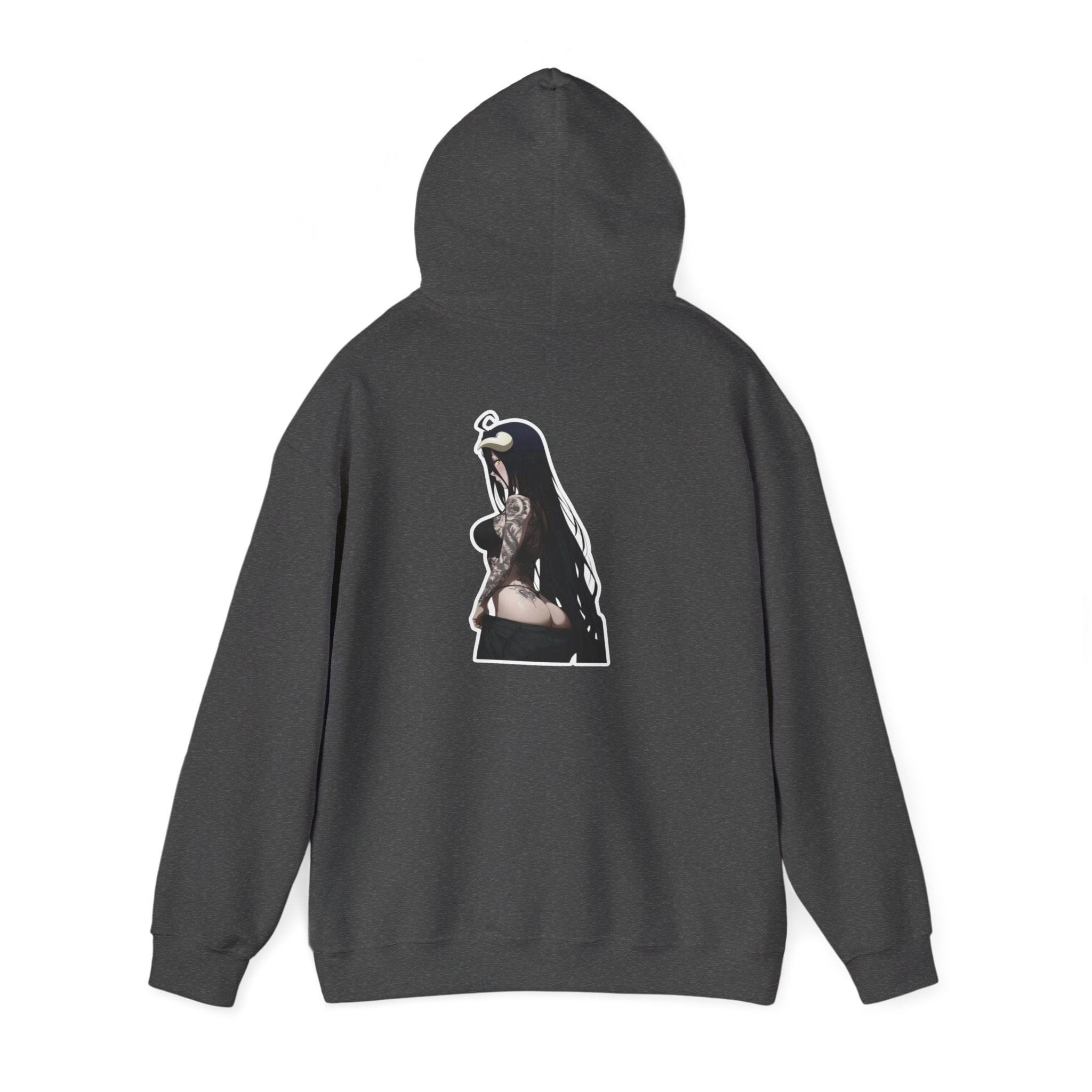 Albedo From Overlord Gothic Tattooed Unisex Heavy Blend™ Hooded Sweatshirt