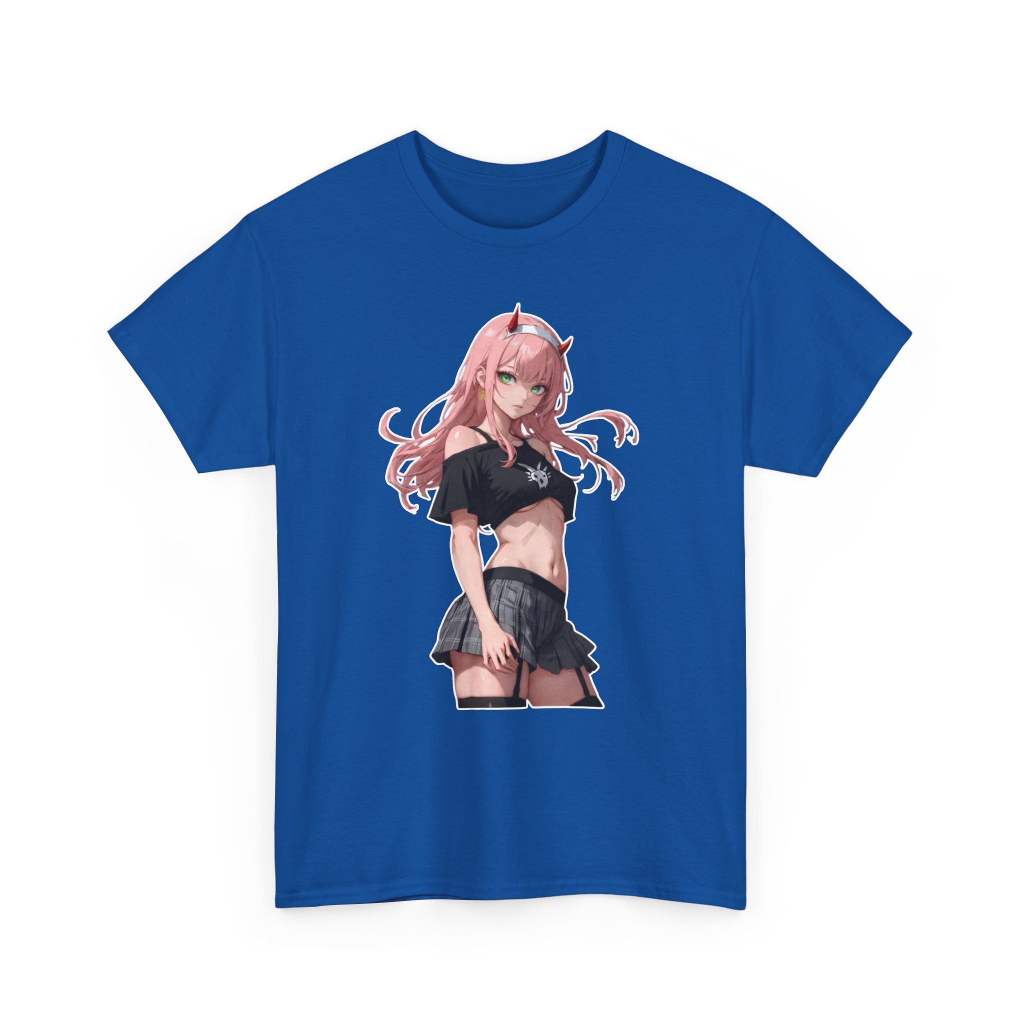 Zero Two Streetwear Style Unisex Heavy Cotton Tee