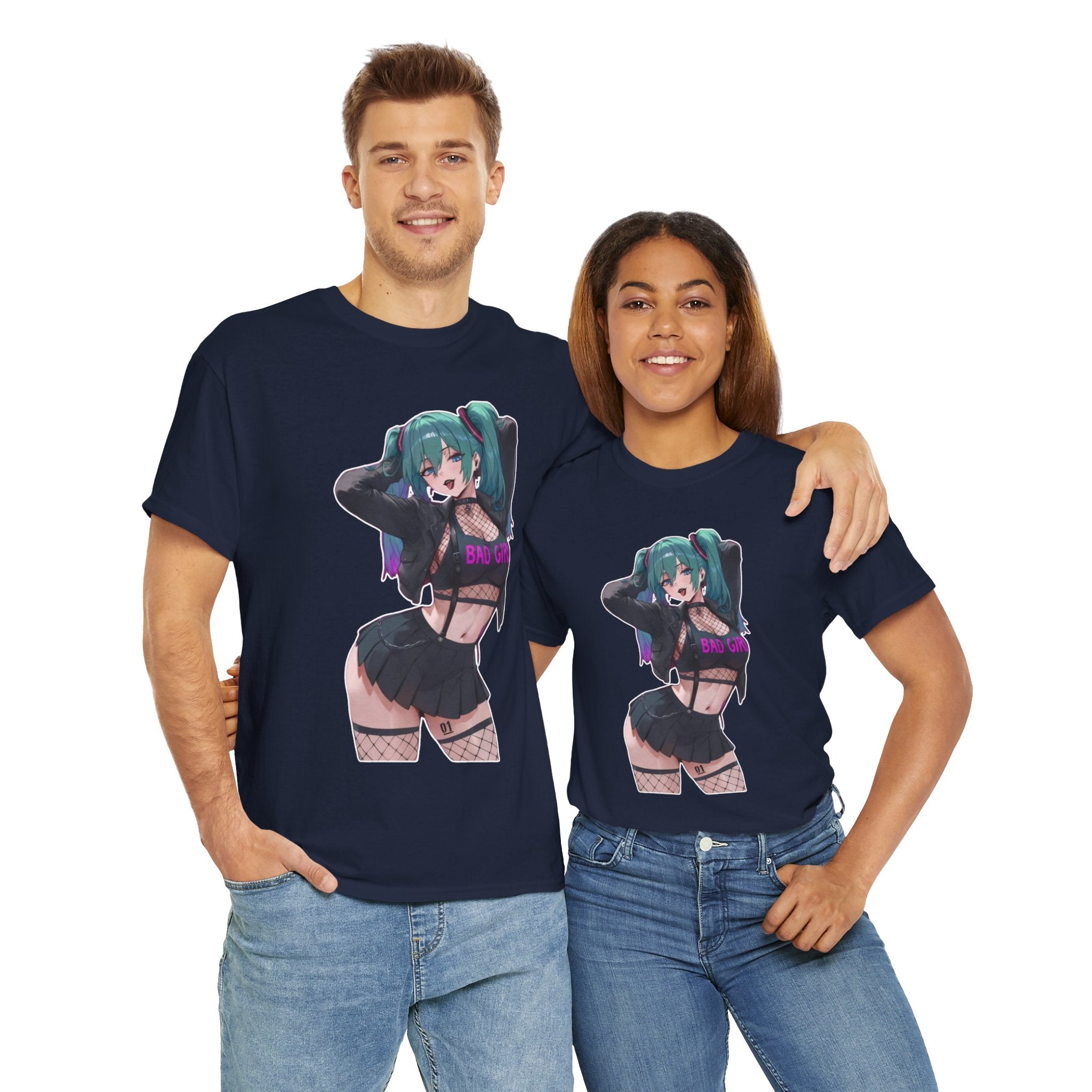 Hatsune Miku Baddie Unisex Heavy Cotton Tee