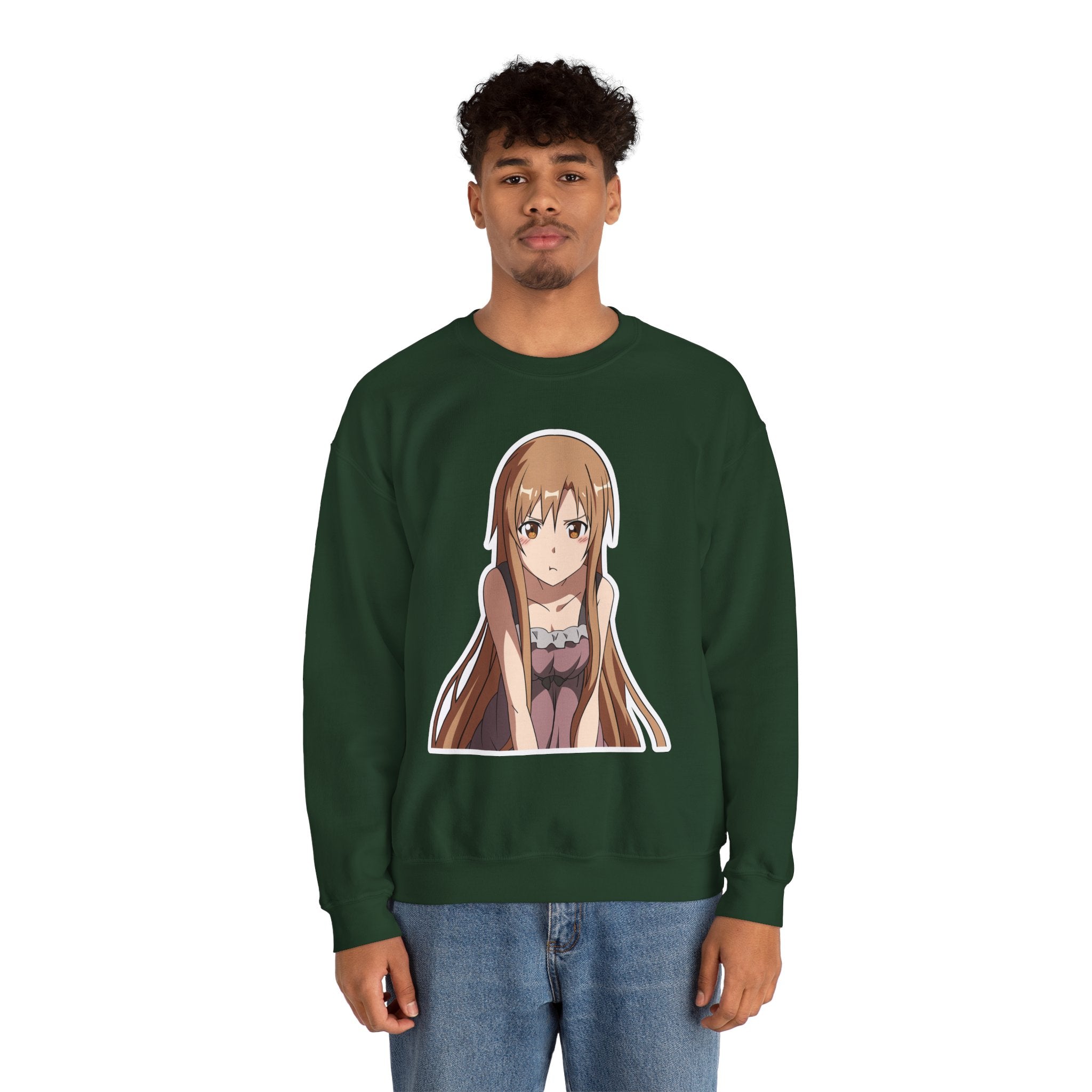 Asuna Yuuki Waifu Unisex Heavy Blend™ Crewneck Sweatshirt