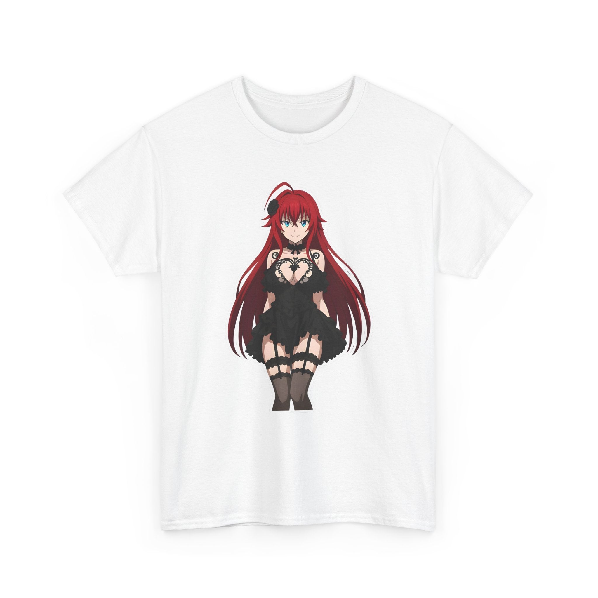 Rias Gremory Gothic Style Waifu Unisex Heavy Cotton Tee