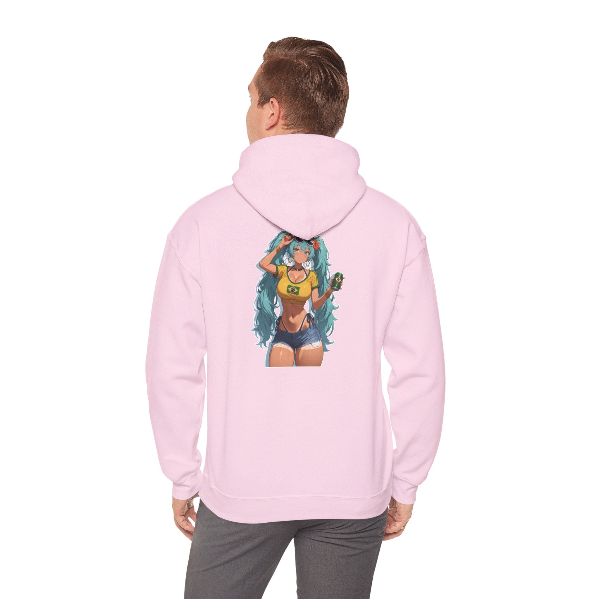 Hatsune Miku Brazil Girl Unisex Heavy Blend™ Hooded Sweatshirt
