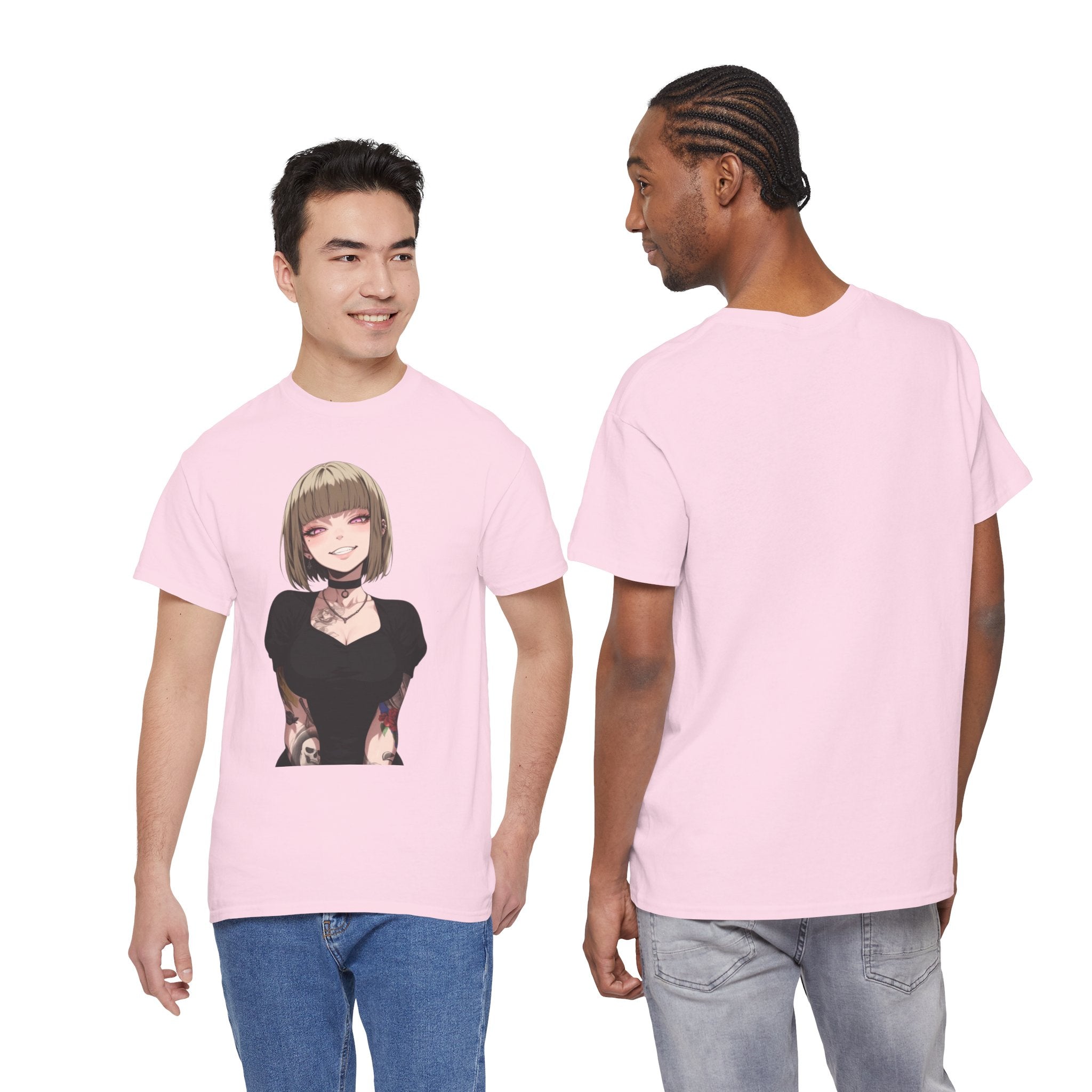 Sexy Style Himiko Toga Skull Tattooed Unisex Heavy Cotton Tee