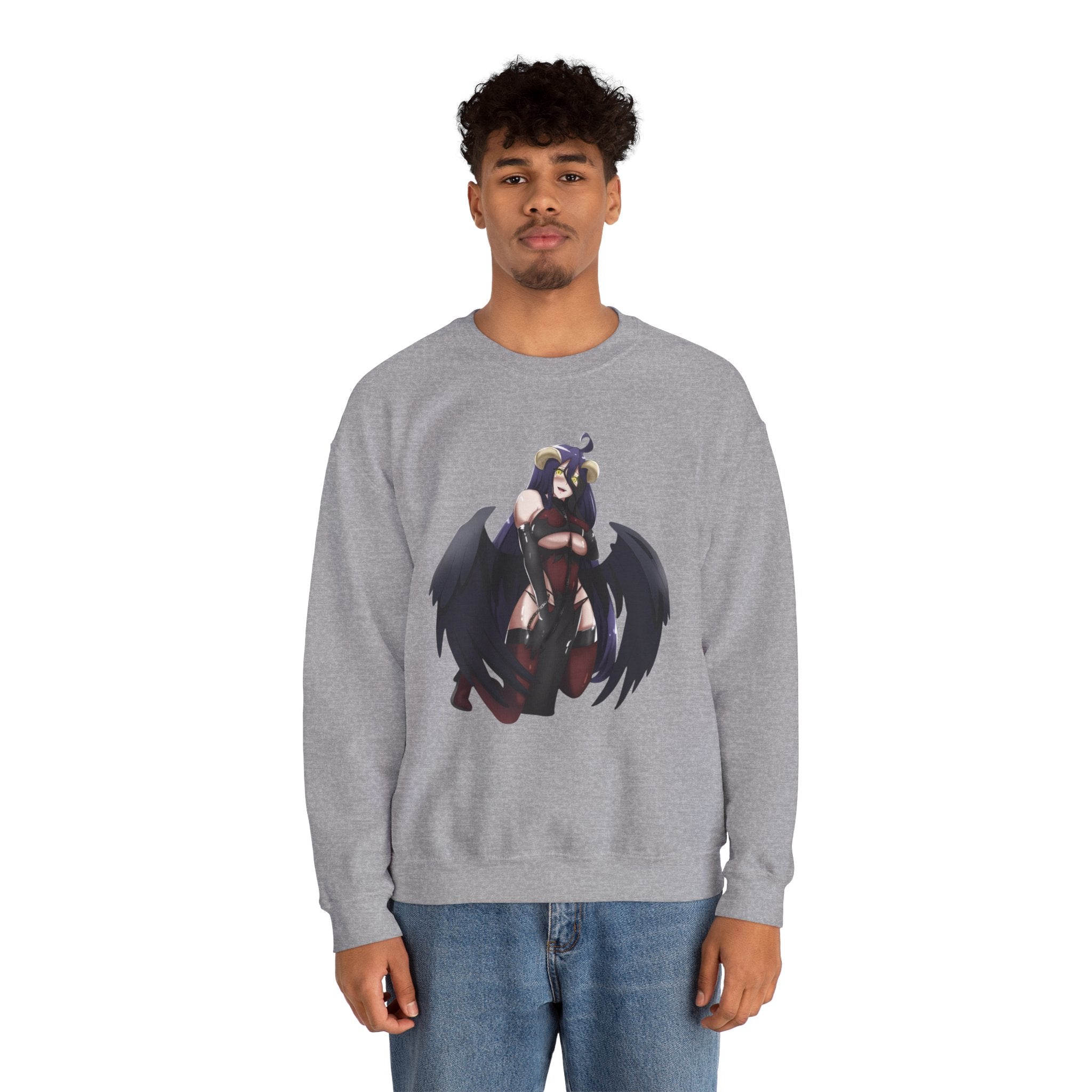 Albedo Gothic Unisex Heavy Blend™ Crewneck Sweatshirt
