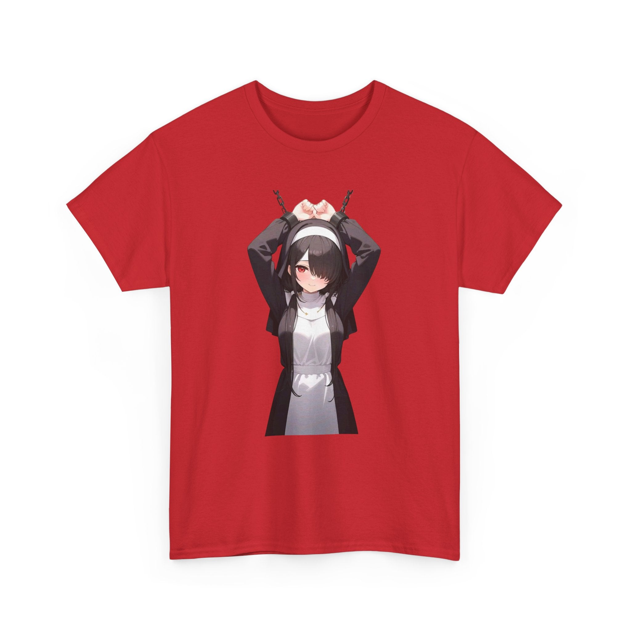 Tokisaki Kurum Nun Gothic Anime Heavy Cotton Tee
