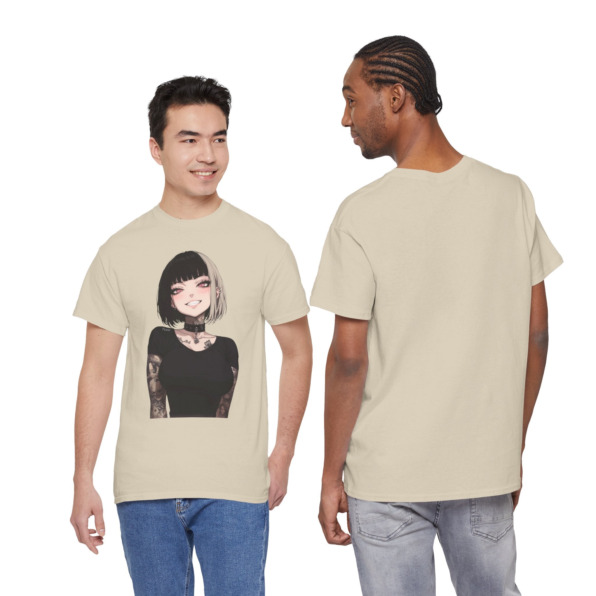 Himiko Toga Gothic Tattooed Style Heavy Cotton Tee