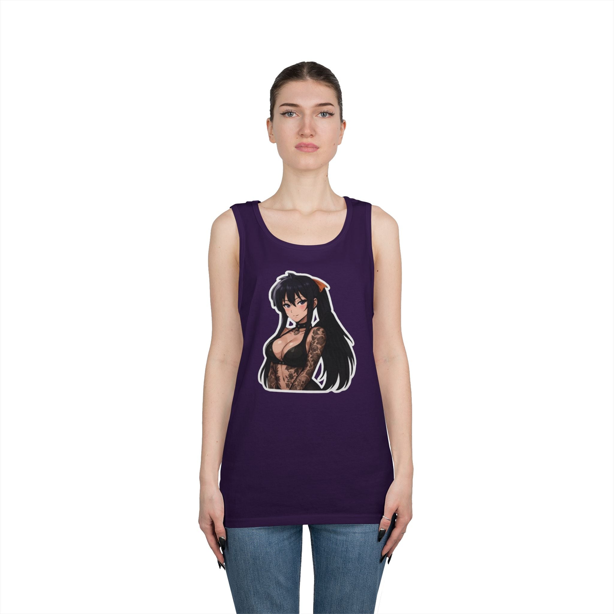 Akeno Himejima Heavy Cotton Tank Top