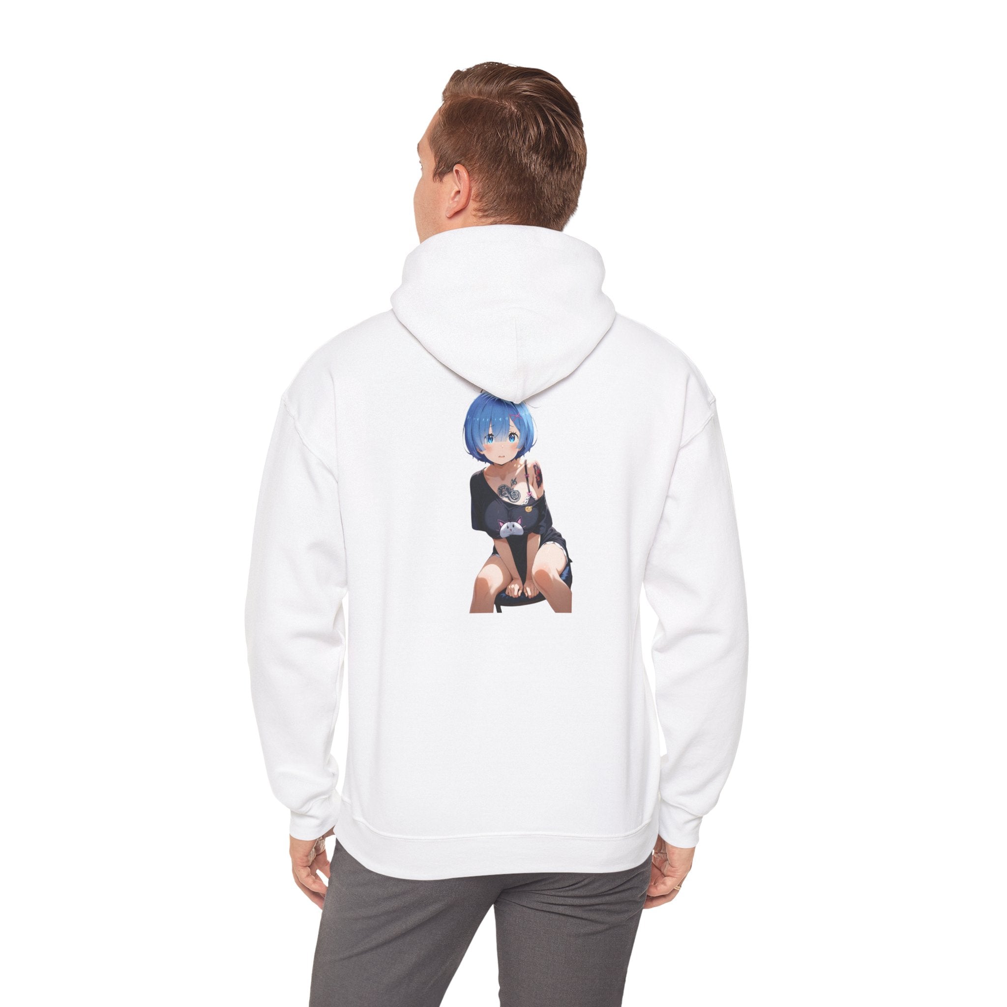 Sexy Rem Tattooed Unisex Heavy Blend™ Hooded Sweatshirt