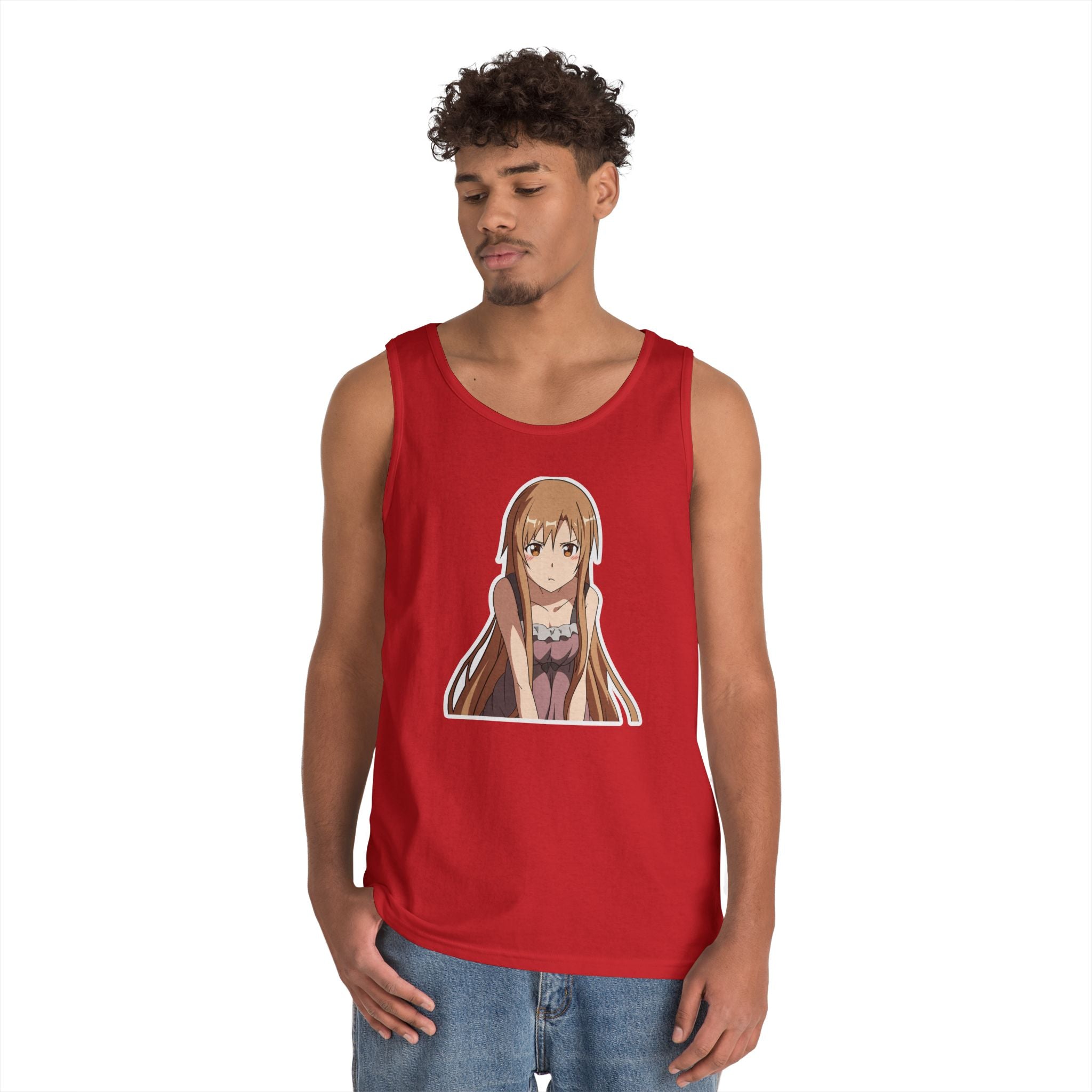 Asuna Yuuki Waifu Heavy Cotton Tank Top