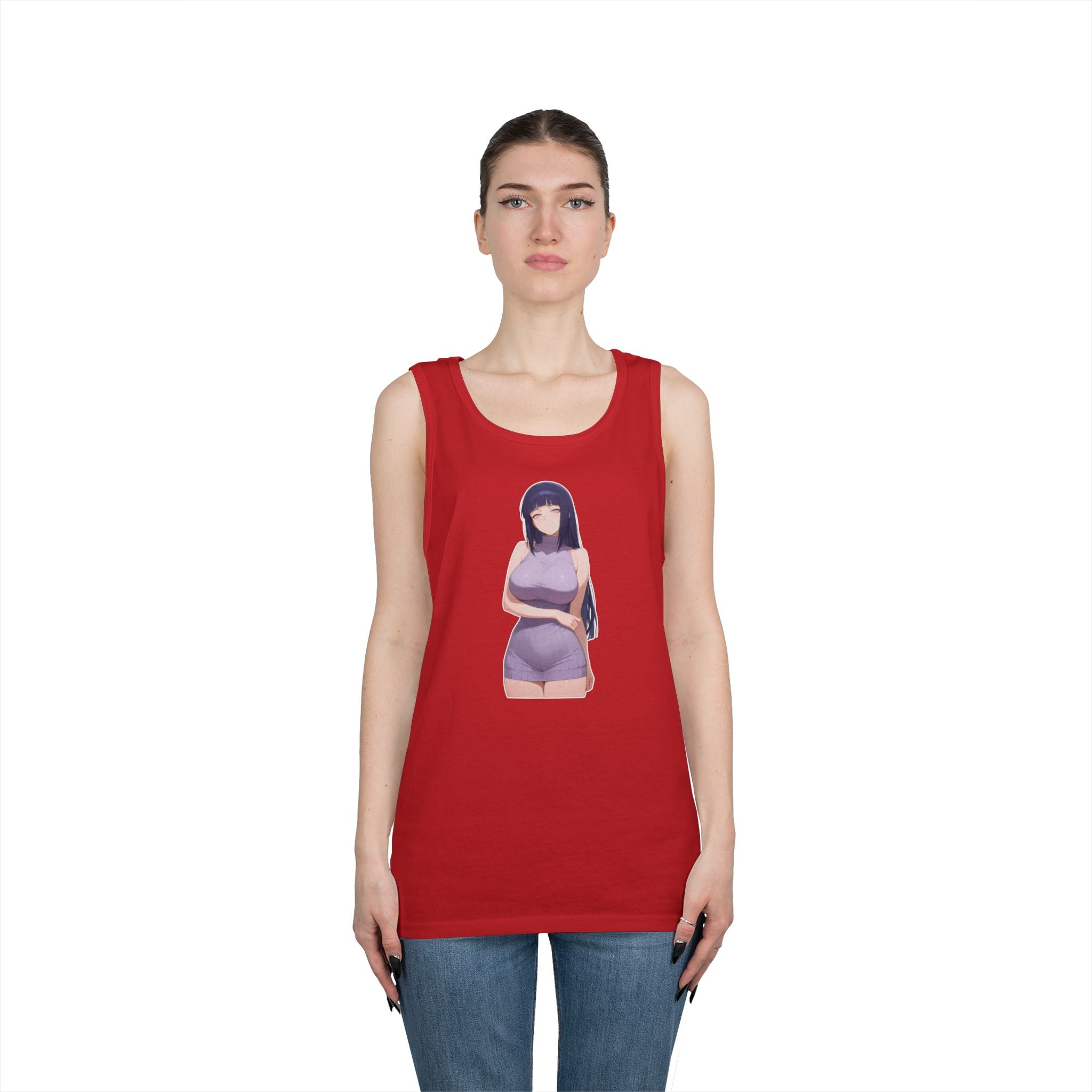 Hinata Waifu Heavy Cotton Tank Top