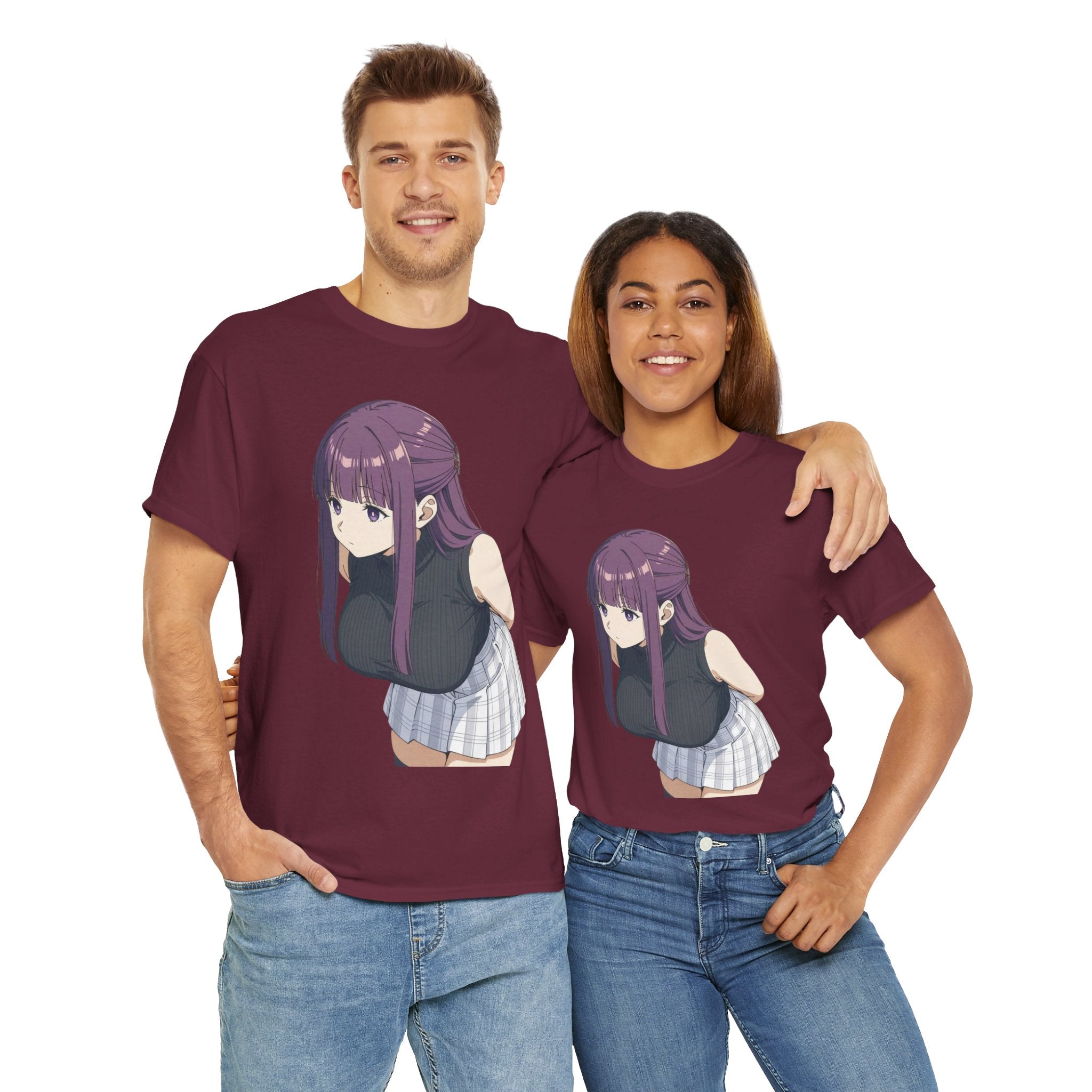 Fern Anime Unisex Heavy Cotton Tee