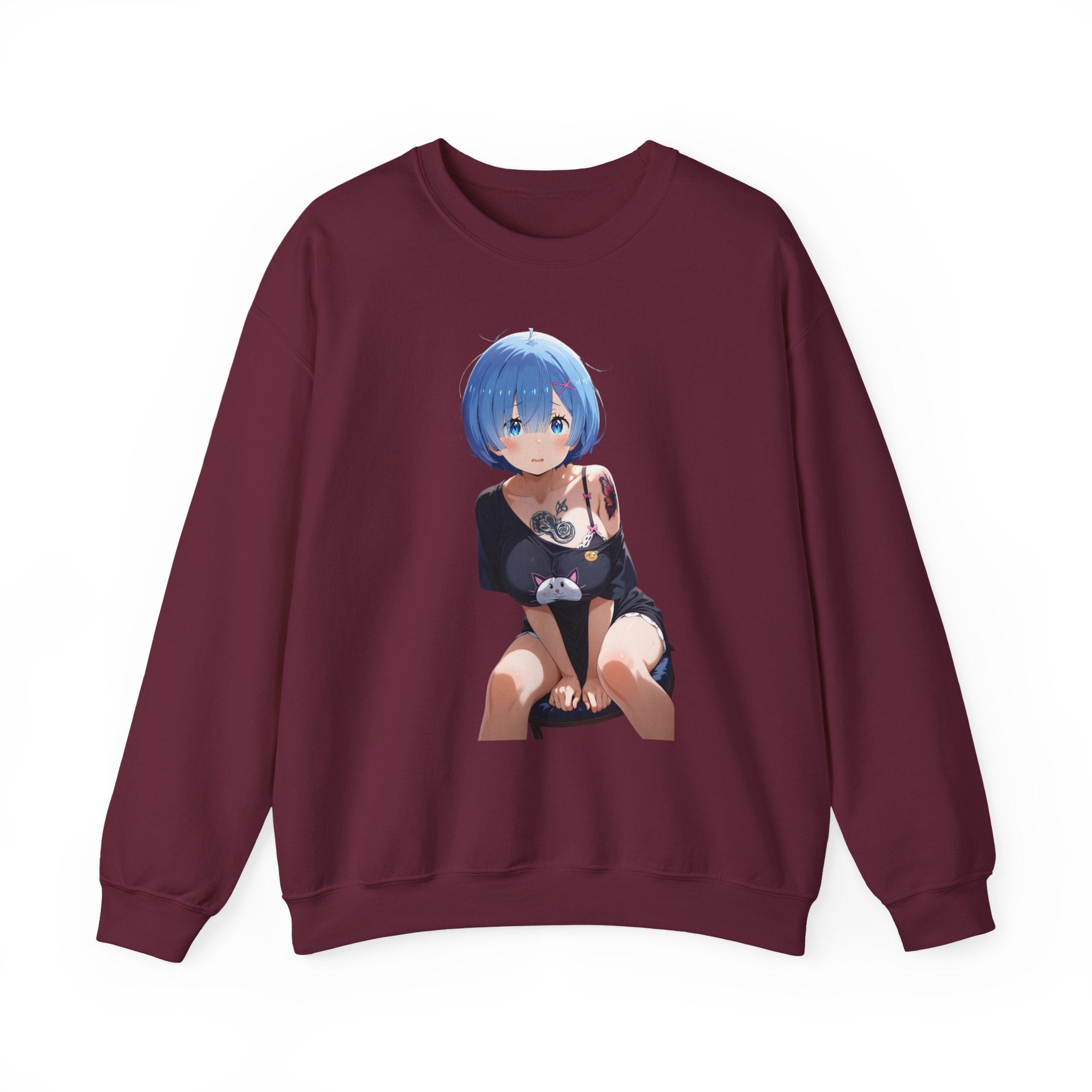 Sexy Rem Tattooed Unisex Heavy Blend™ Crewneck Sweatshirt