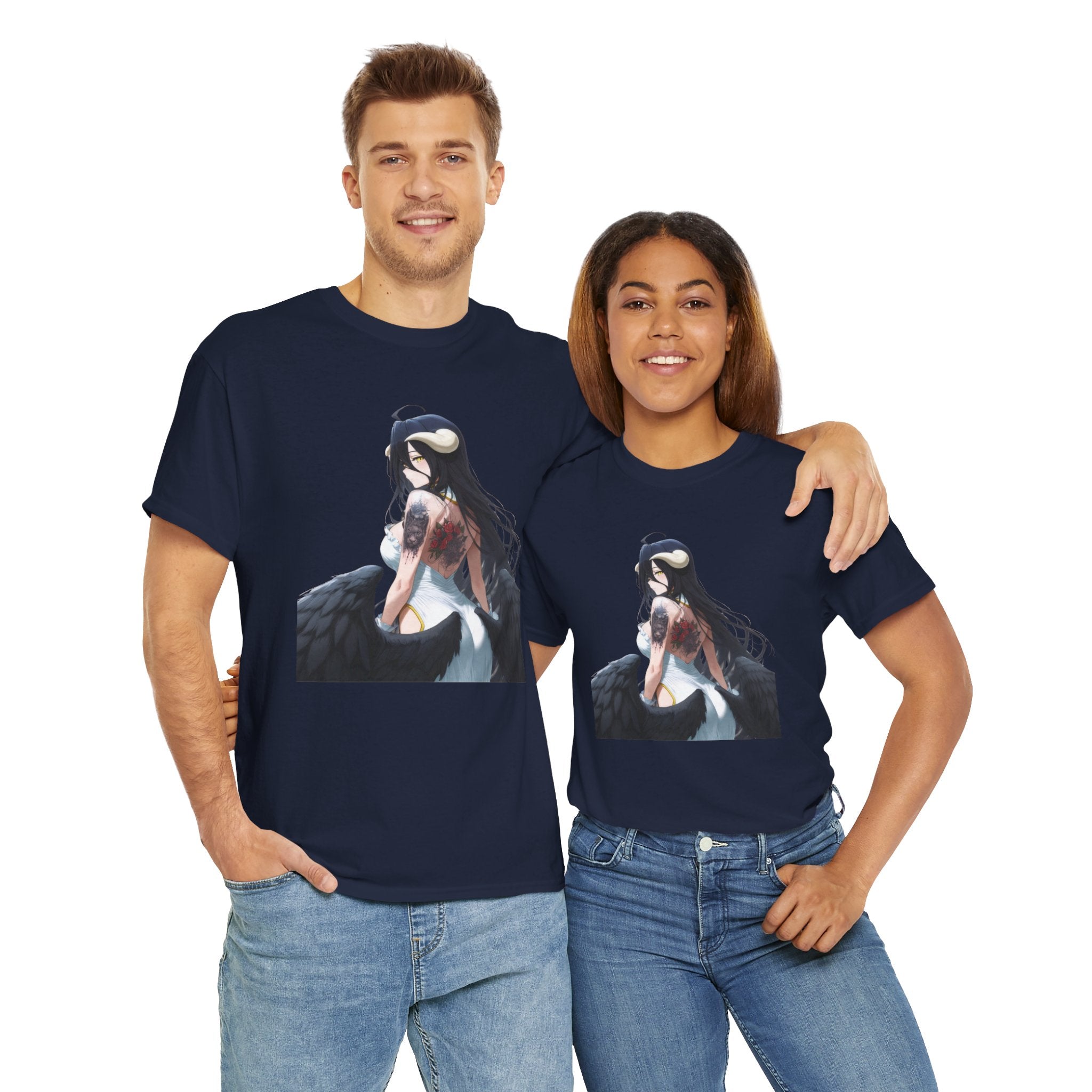 Gothic Albedo Overlord Waifu Unisex Heavy Cotton Tee