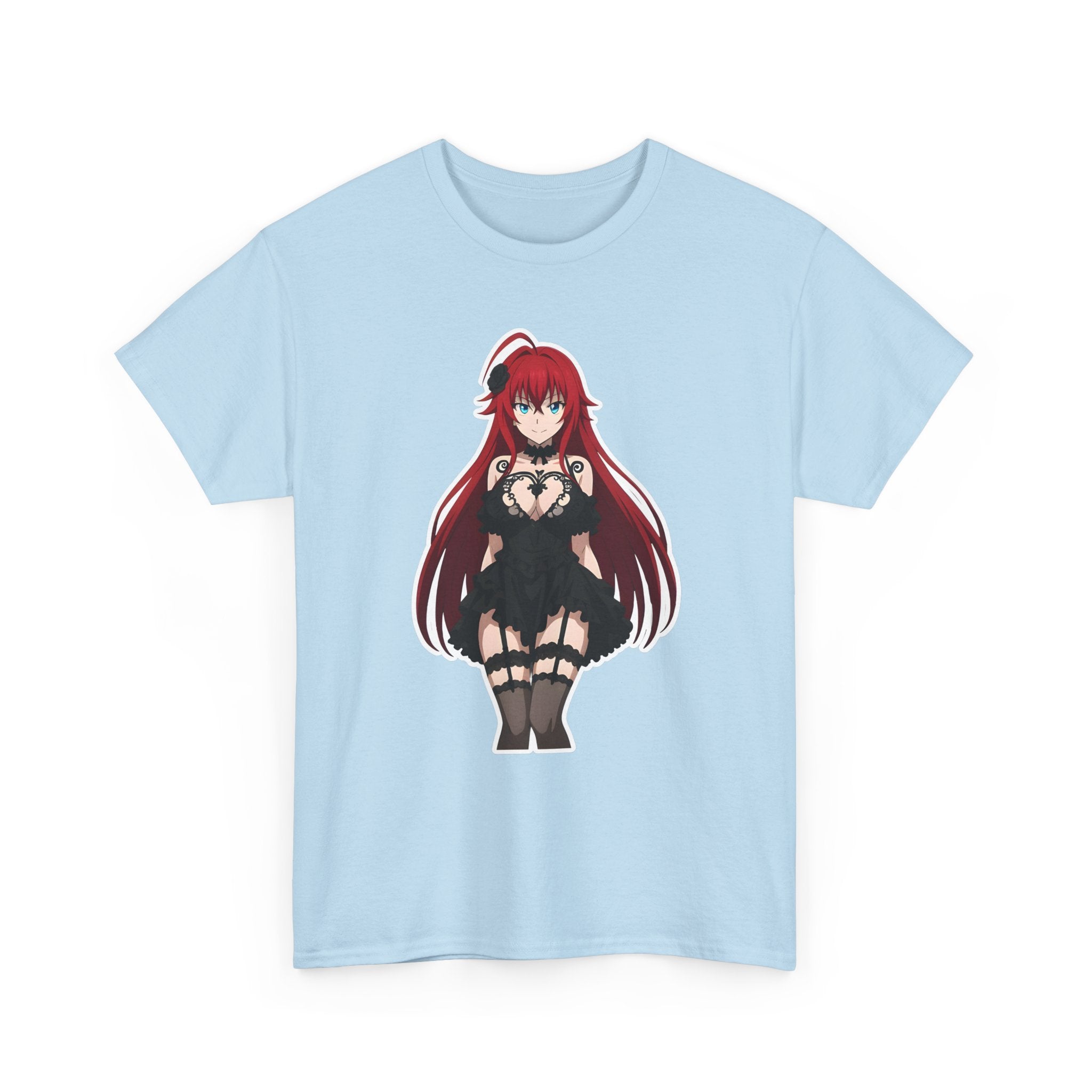 Rias Gremory Gothic Style Waifu Unisex Heavy Cotton Tee