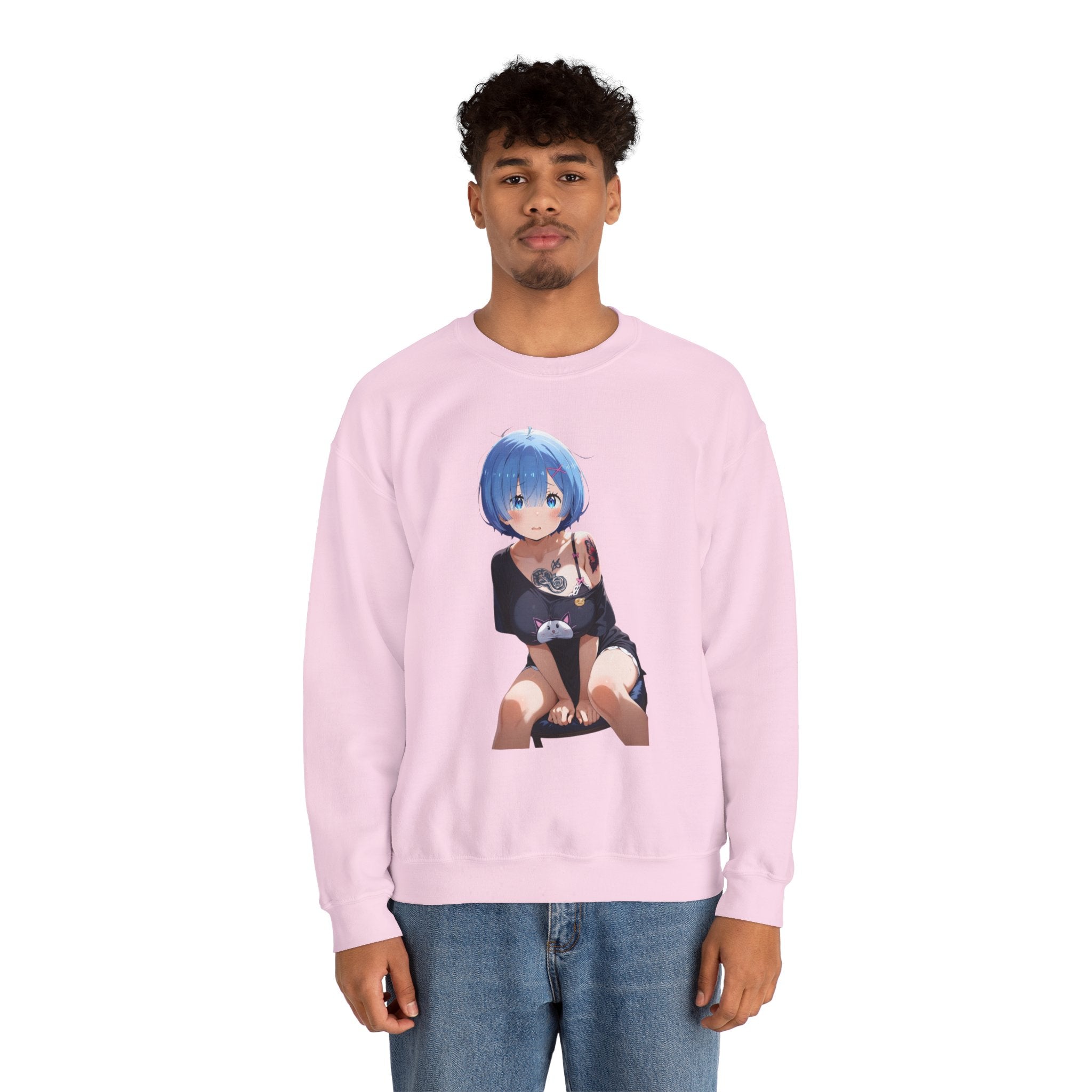 Sexy Rem Tattooed Unisex Heavy Blend™ Crewneck Sweatshirt
