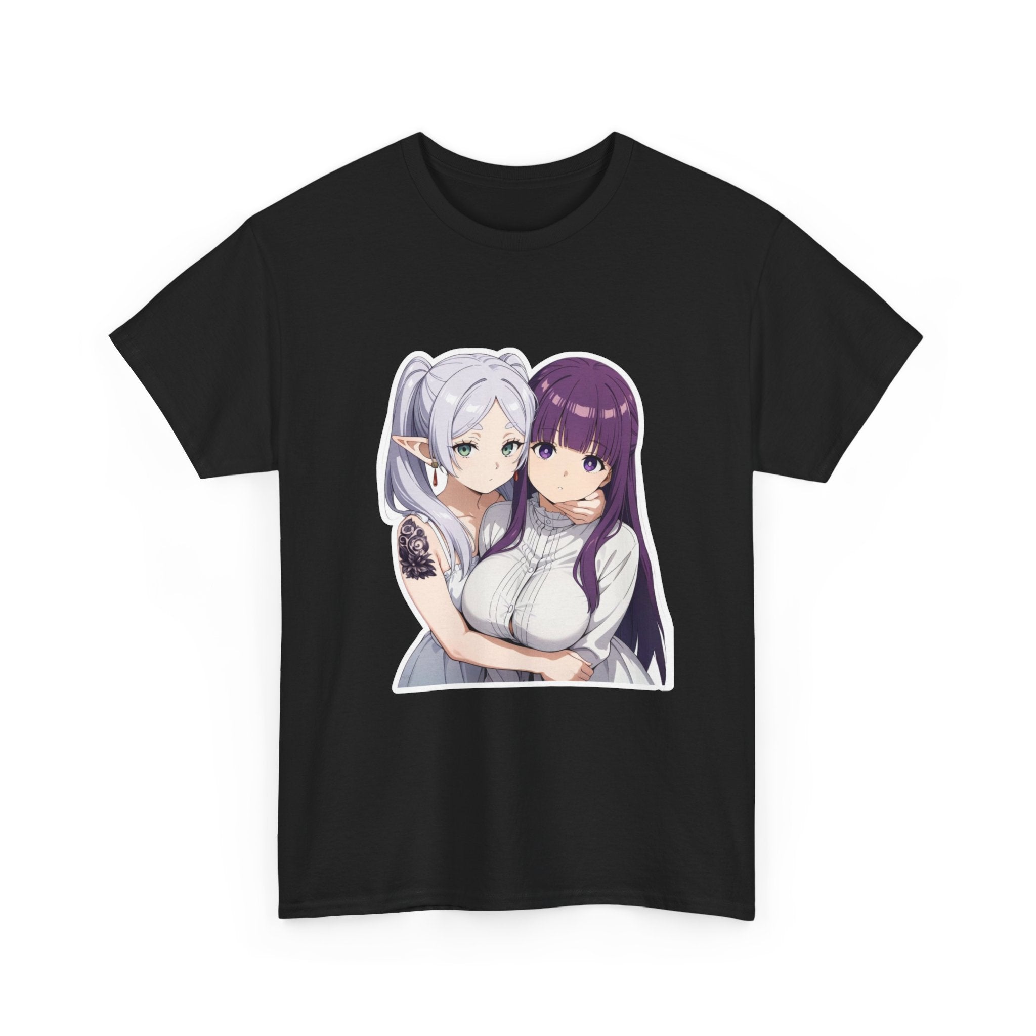 Fern x Frieren Waifu Heavy Cotton Tee