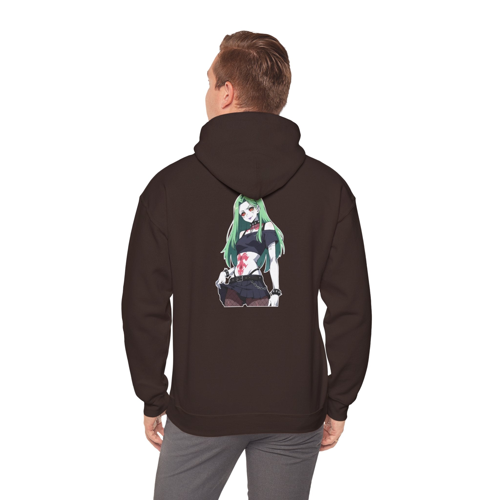 Rebecca Cyberpunk Futuristic Unisex Heavy Blend™ Hooded Sweatshirt