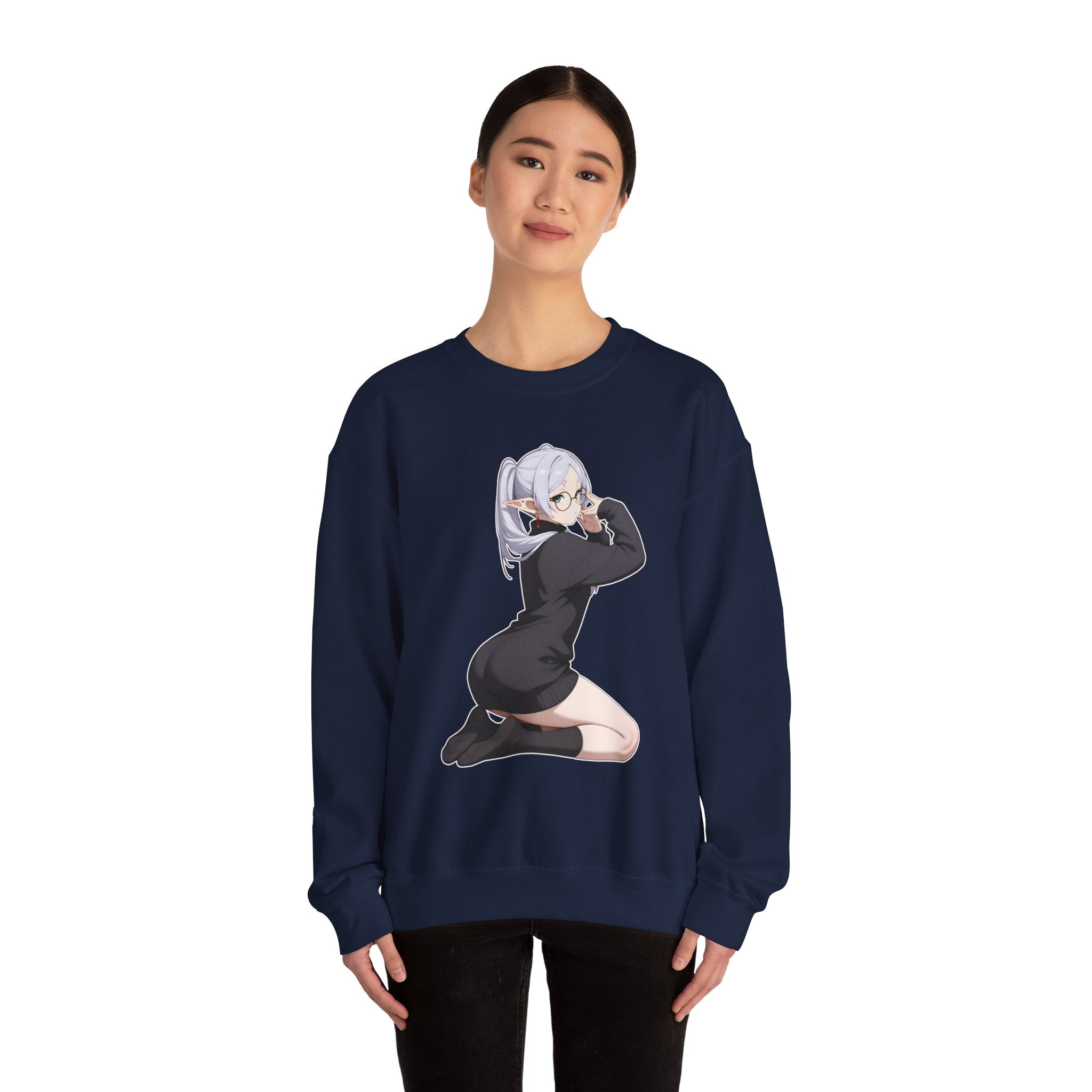 Cute Frieren Unisex Heavy Blend™ Crewneck Sweatshirt