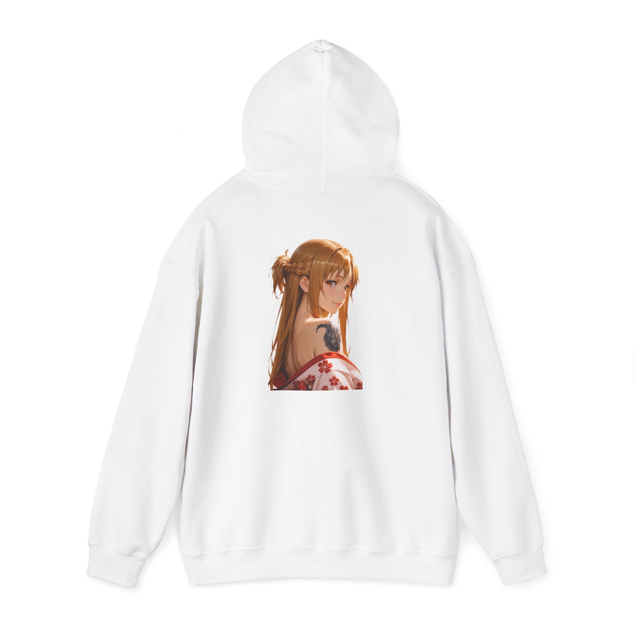 Asuna Kimono Tattoo Unisex Heavy Blend™ Hooded Sweatshirt