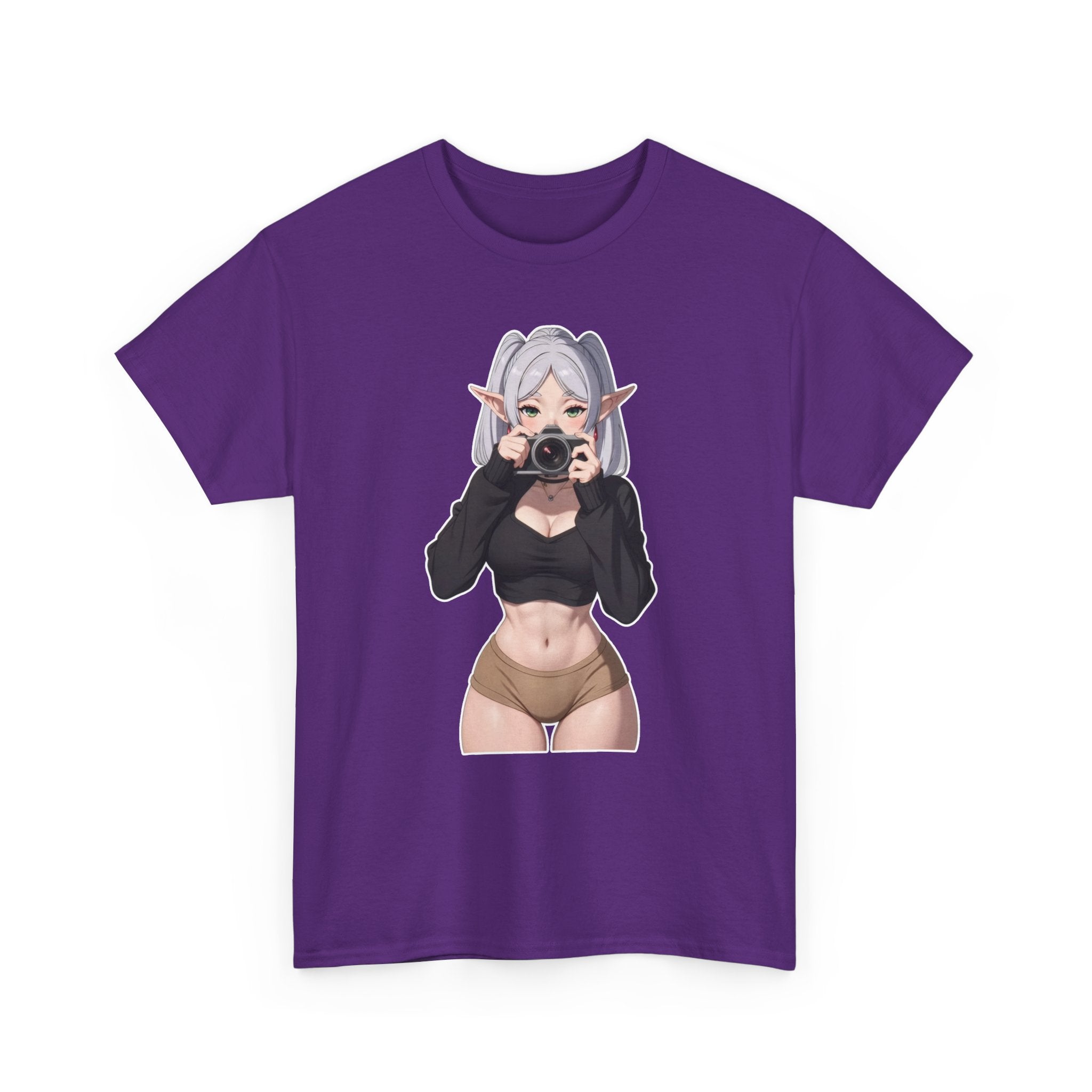 Frieren Cute Unisex Heavy Cotton Tee