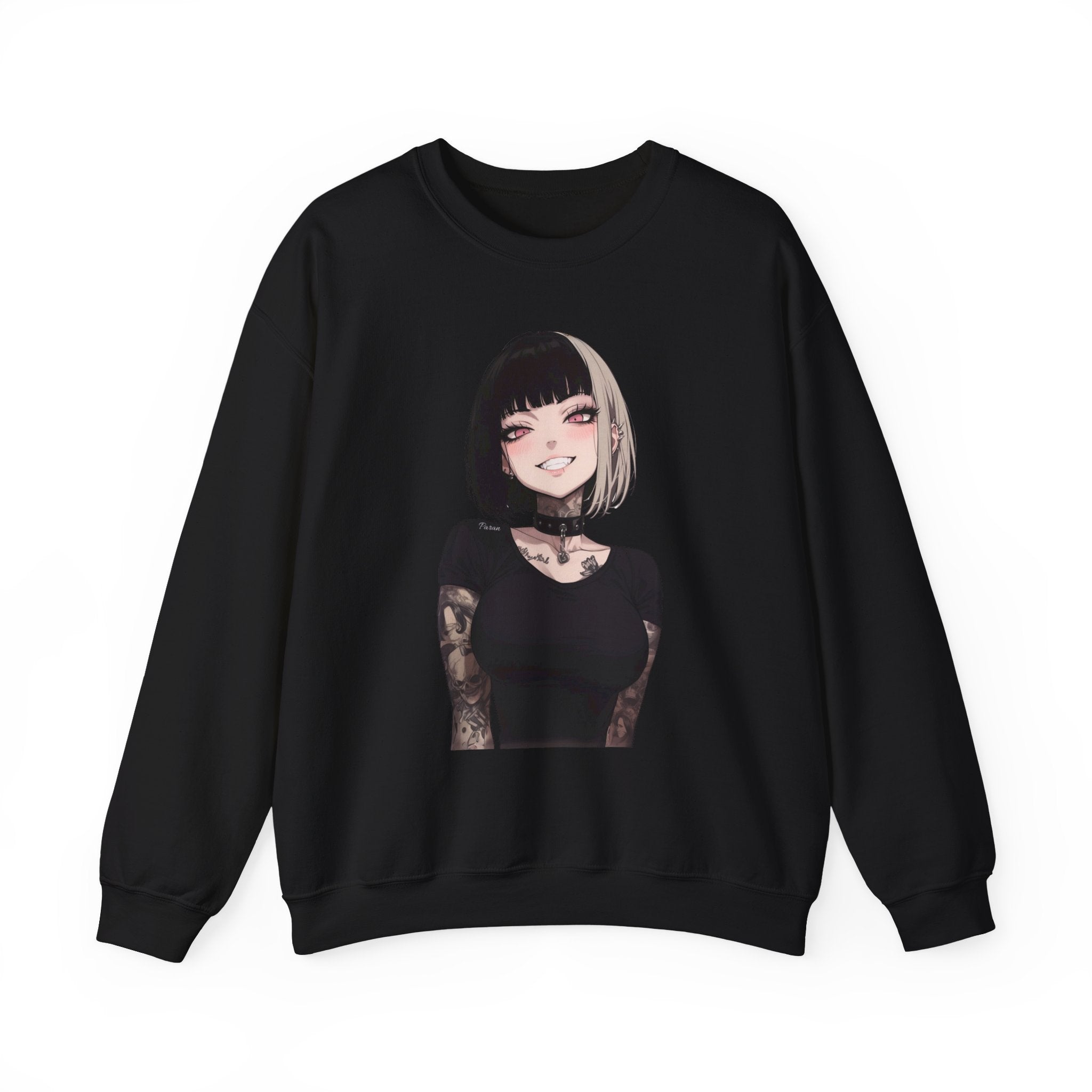 Himiko Toga Gothic Tattooed Style Unisex Heavy Blend™ Crewneck Sweatshirt