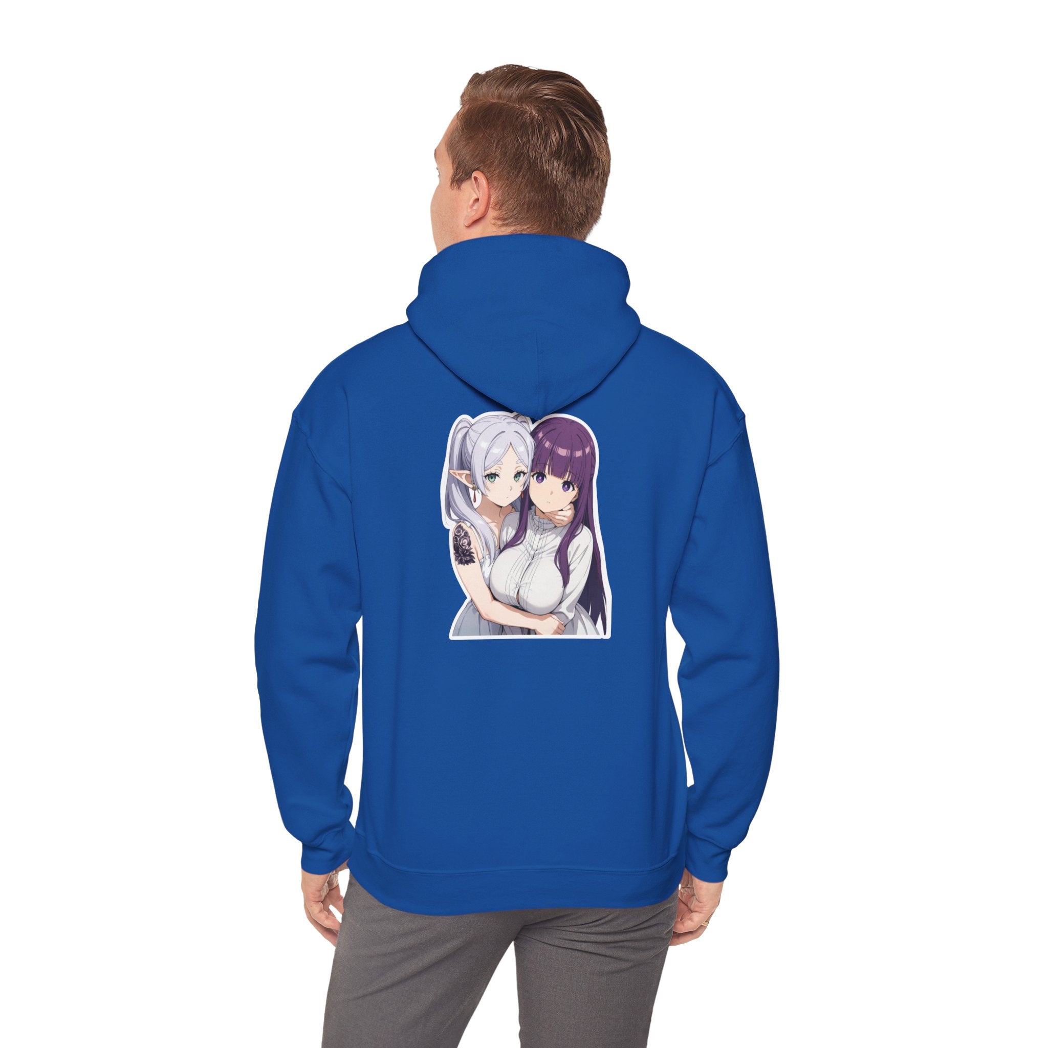 Fern x Frieren Waifu Unisex Heavy Blend™ Hooded Sweatshirt