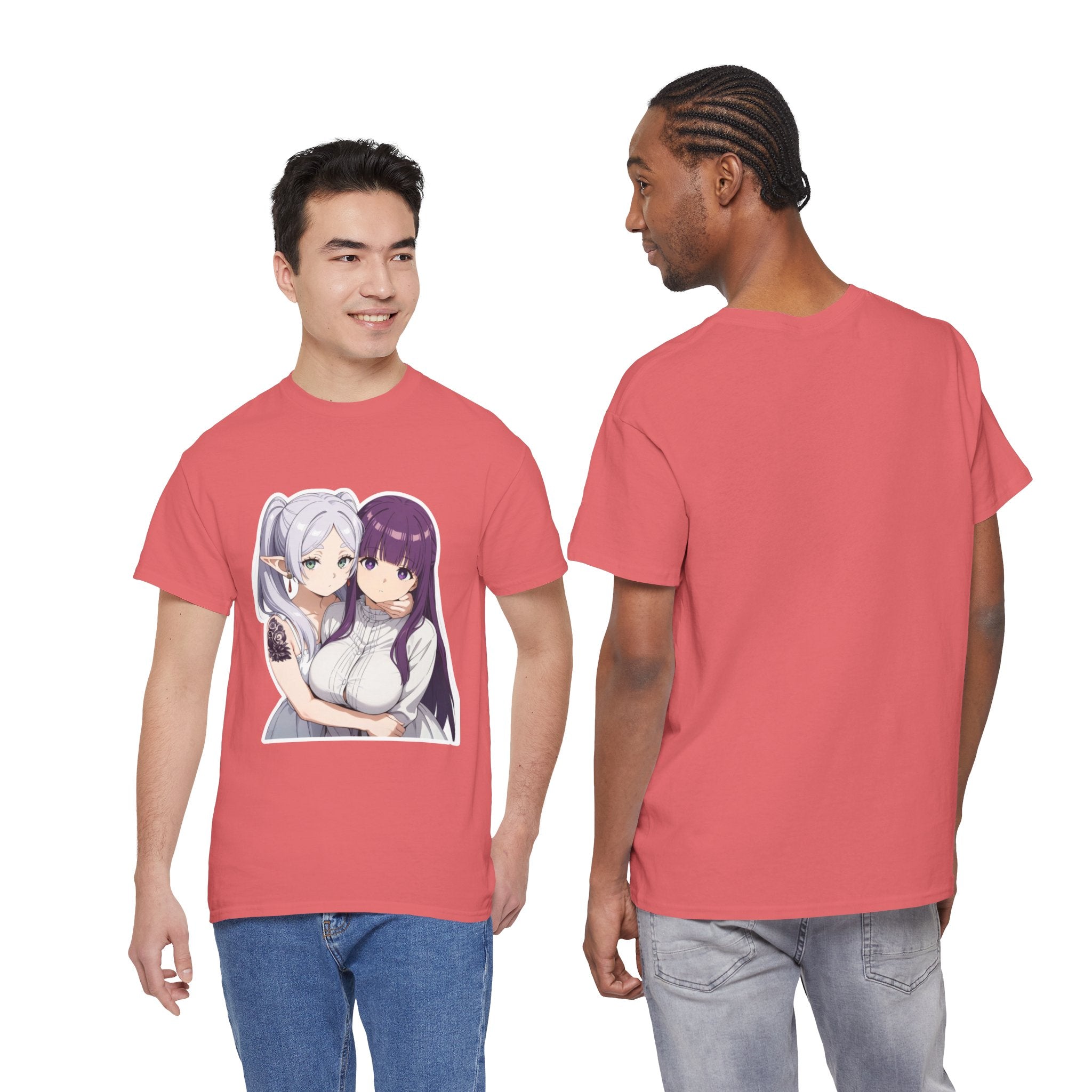 Fern x Frieren Waifu Heavy Cotton Tee