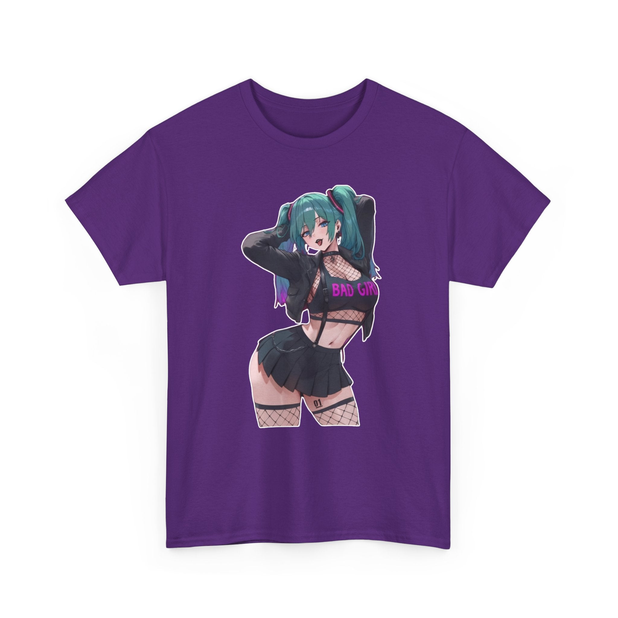 Hatsune Miku Baddie Unisex Heavy Cotton Tee