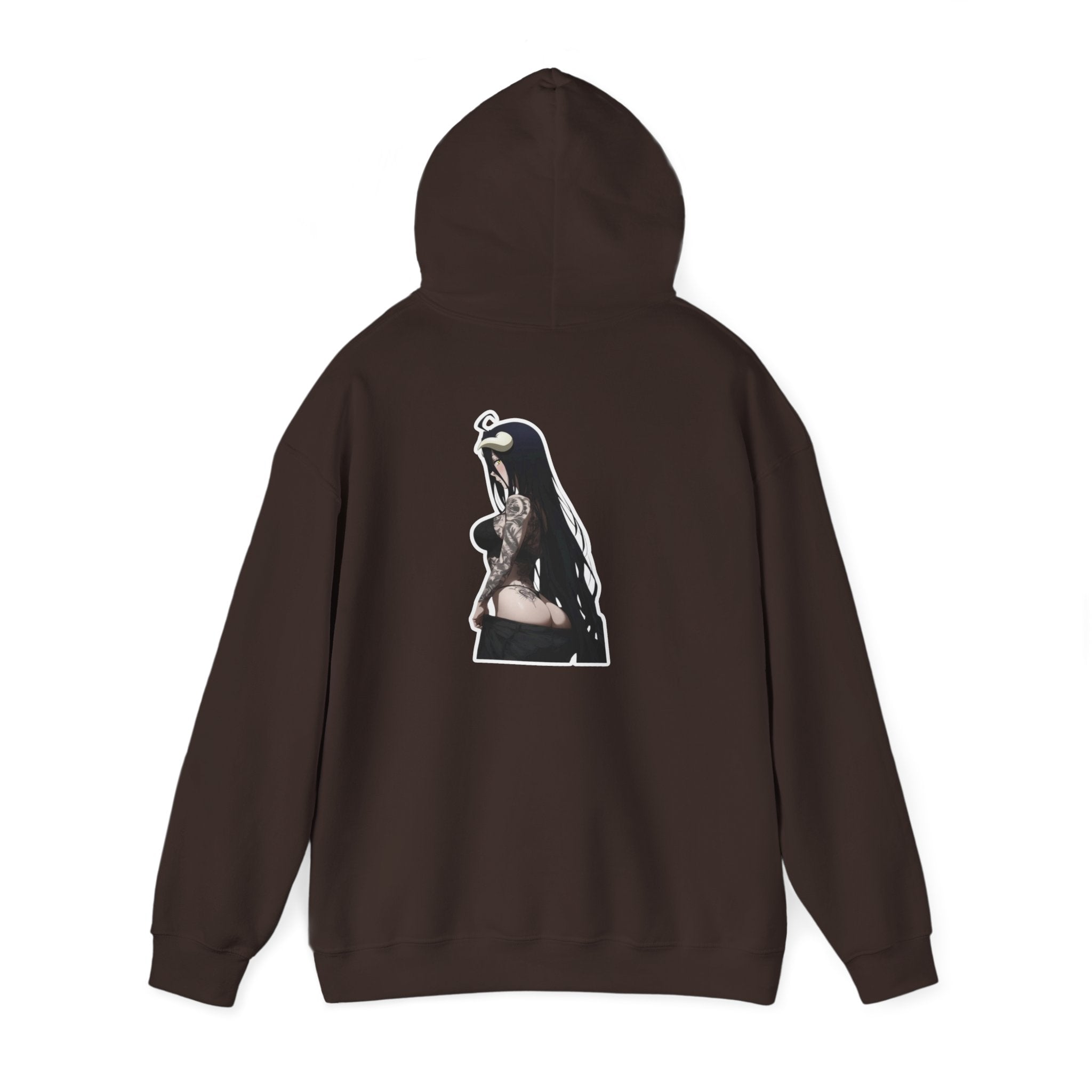 Albedo From Overlord Gothic Tattooed Unisex Heavy Blend™ Hooded Sweatshirt