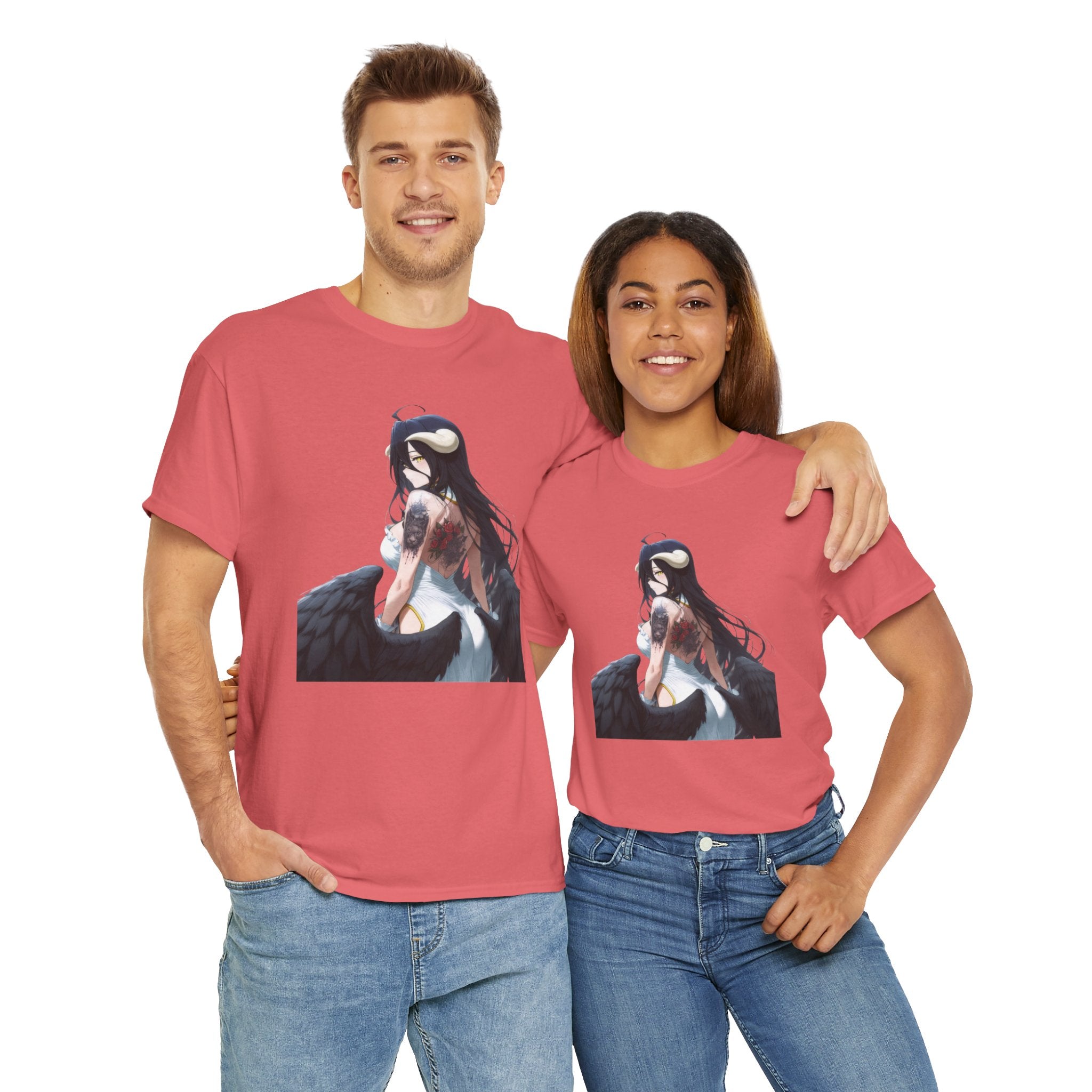 Gothic Albedo Overlord Waifu Unisex Heavy Cotton Tee