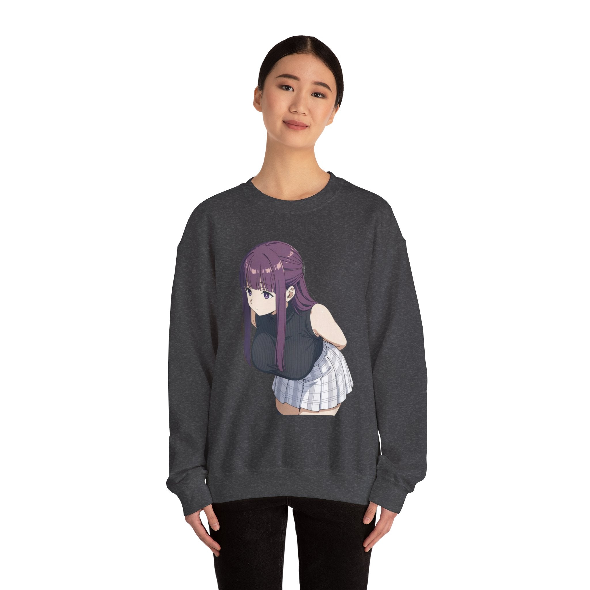 Fern Anime Unisex Heavy Blend™ Crewneck Sweatshirt