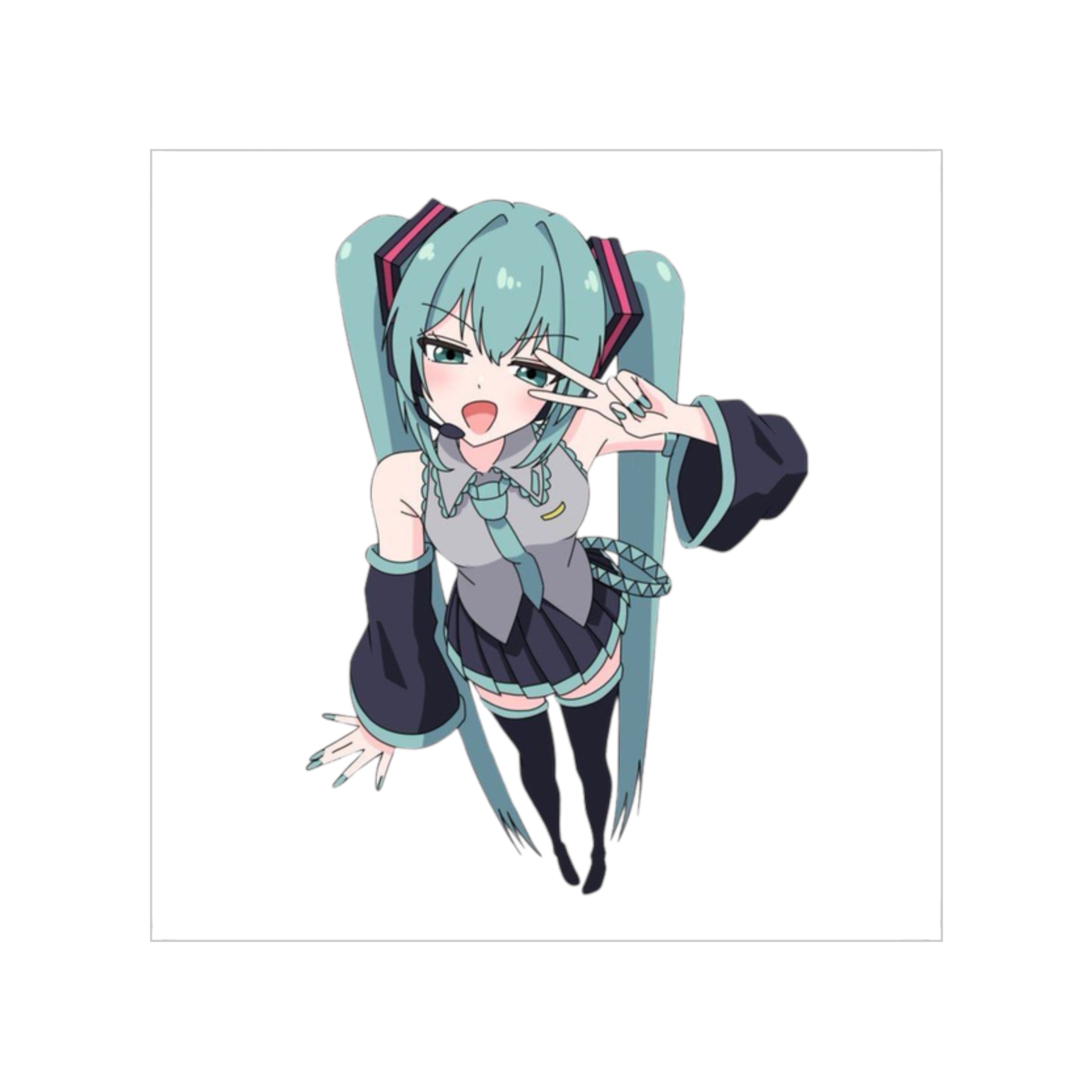 Hatsune Miku Sticker, 1PC