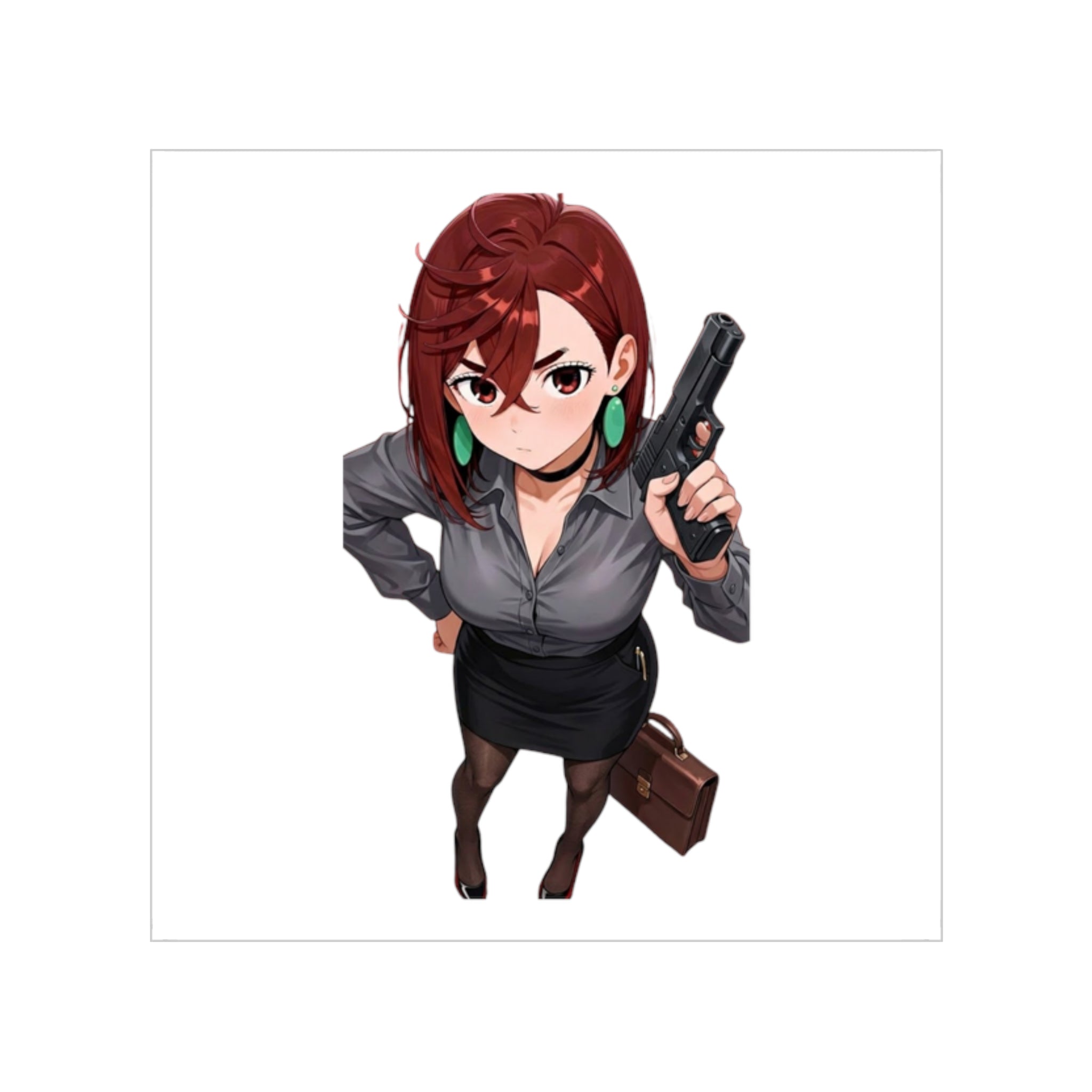 Momo Ayase Tactical Waifu Sticker