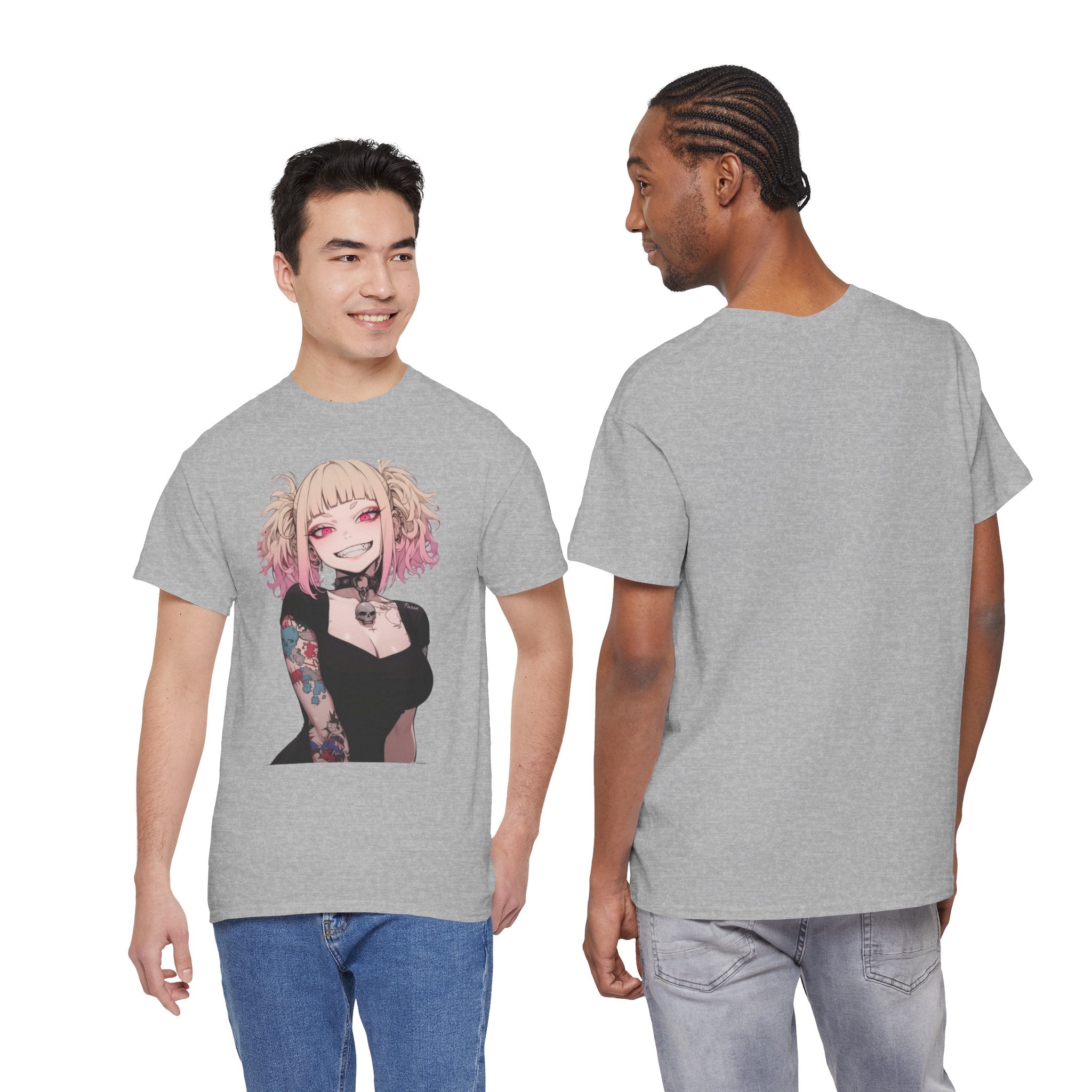 Gothic Himiko Toga Tattooed Crazy Unisex Heavy Cotton Tee