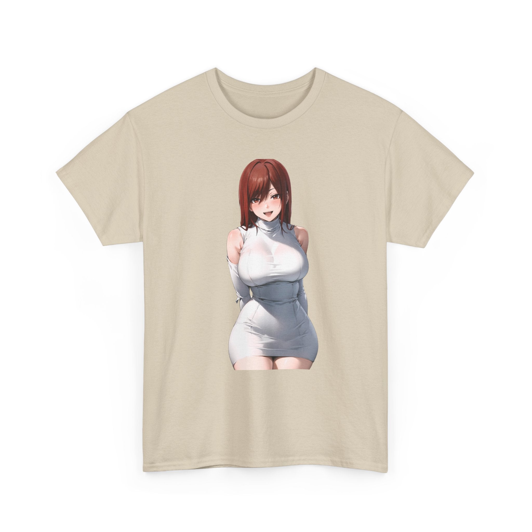 Ezra Scarlet Charming White Dress Anime Unisex Heavy Cotton Tee