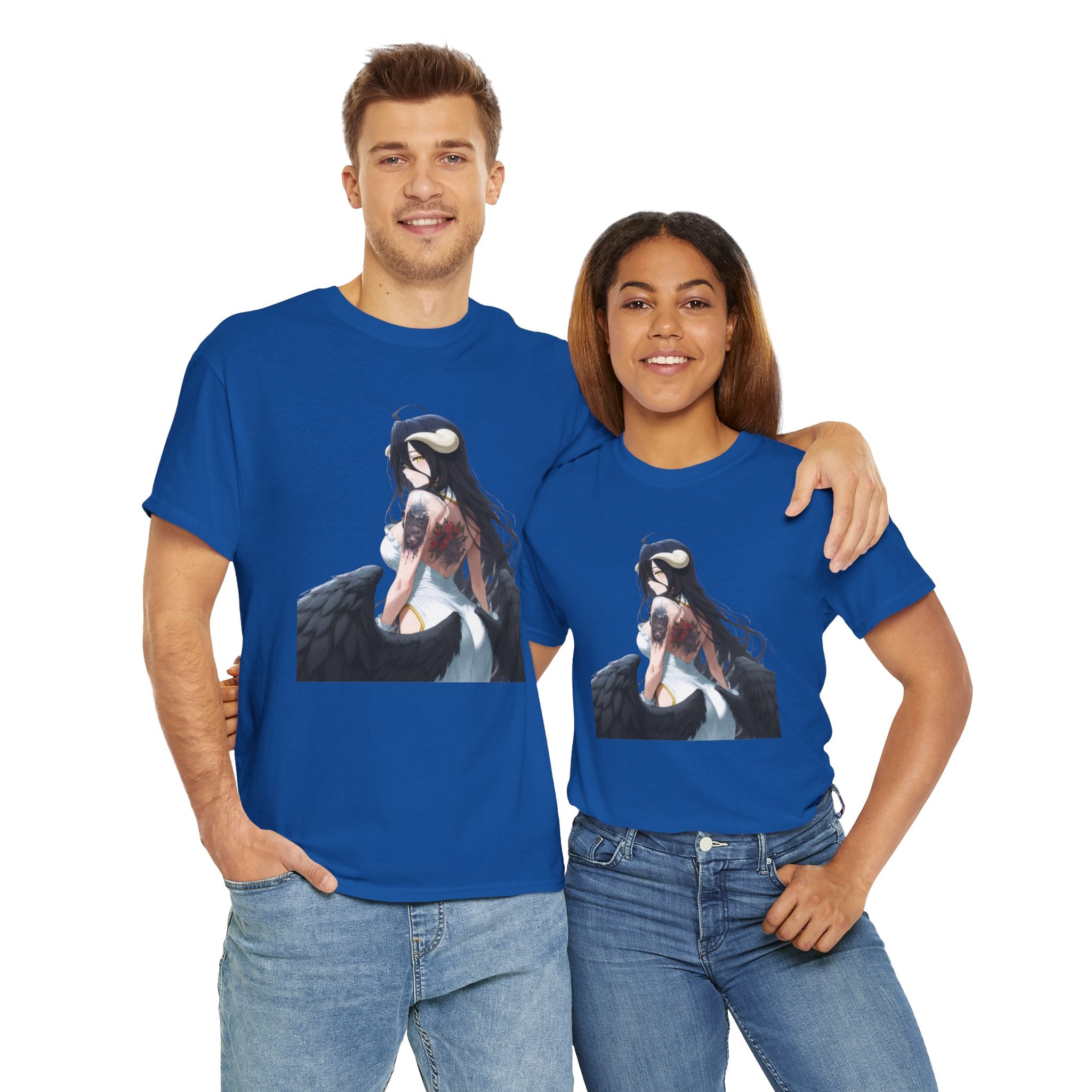 Gothic Albedo Overlord Waifu Unisex Heavy Cotton Tee