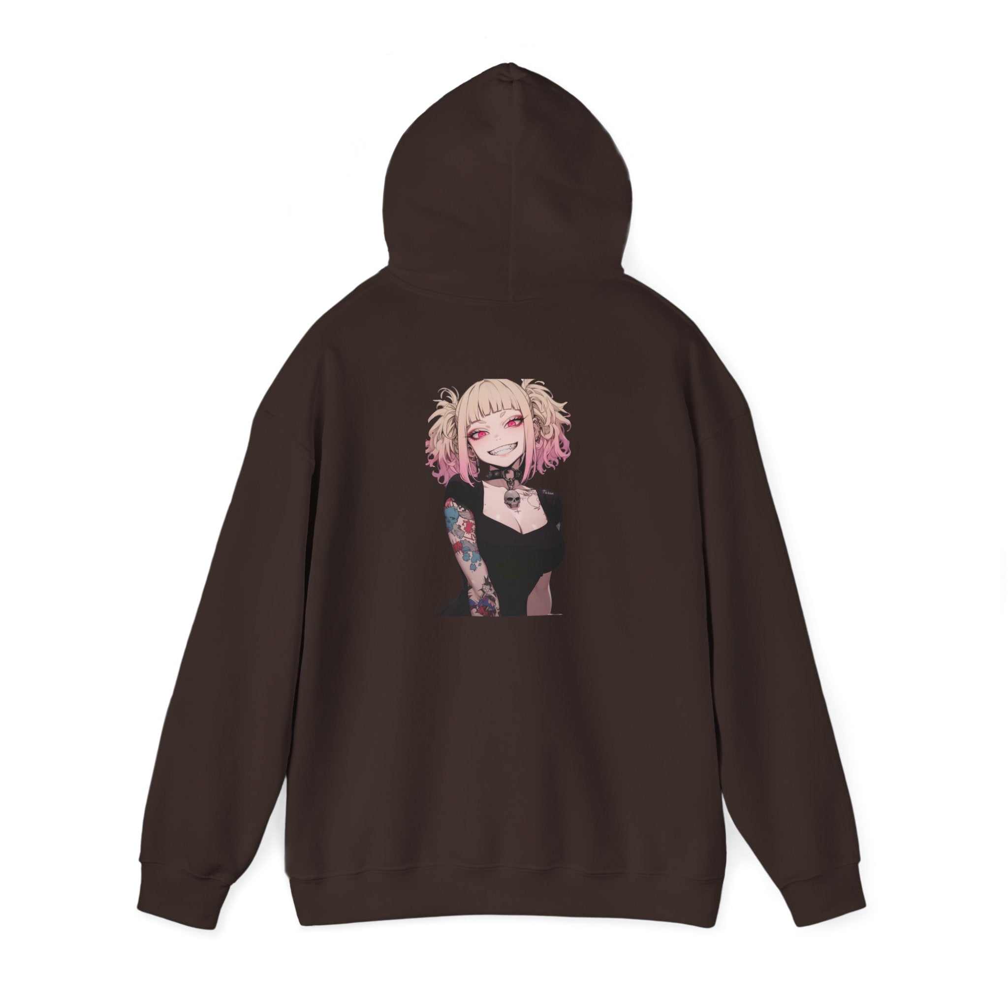 Gothic Himiko Toga Tattooed Crazy Unisex Heavy Blend™ Hooded Sweatshirt
