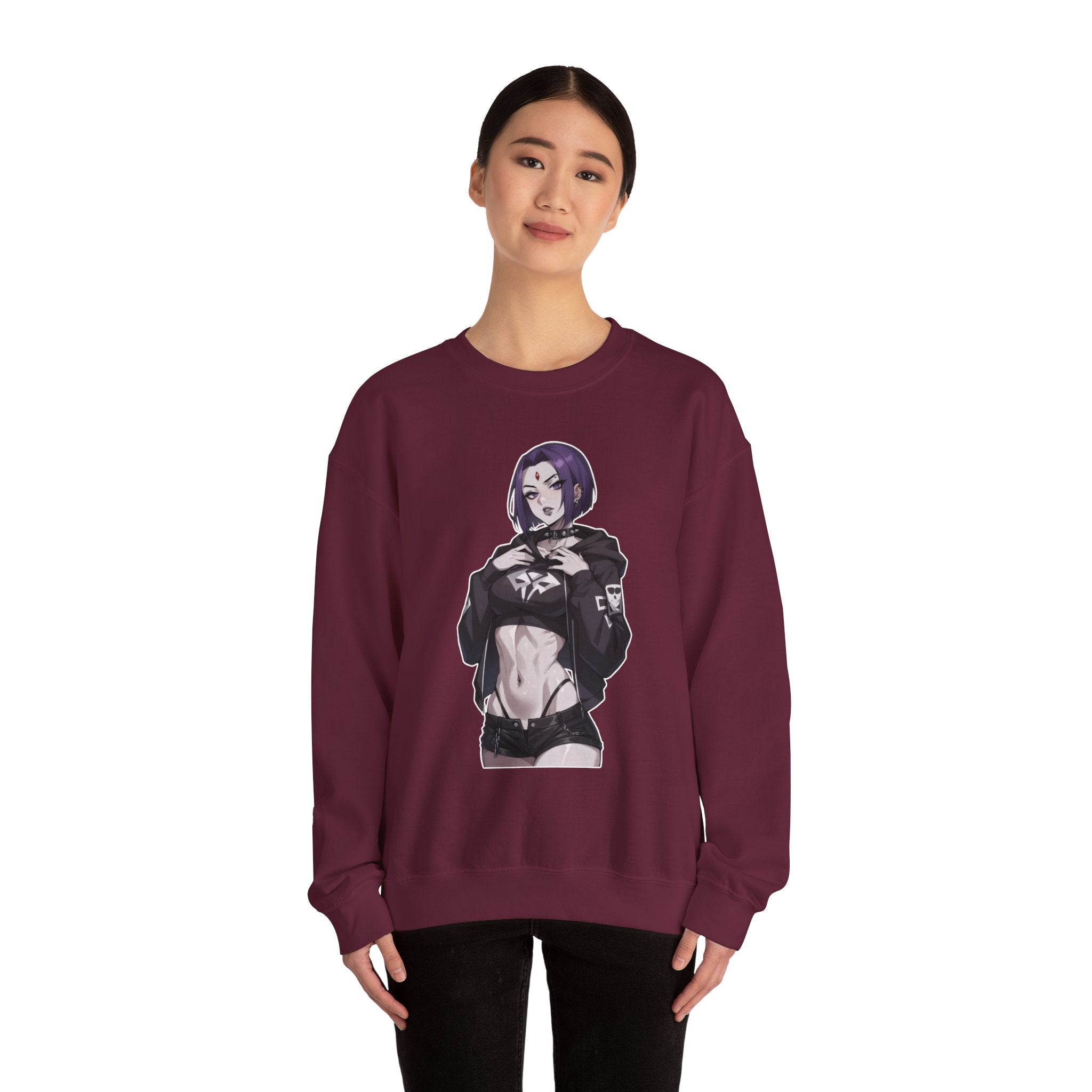 Raven Alternative Gothic Unisex Heavy Blend™ Crewneck Sweatshirt