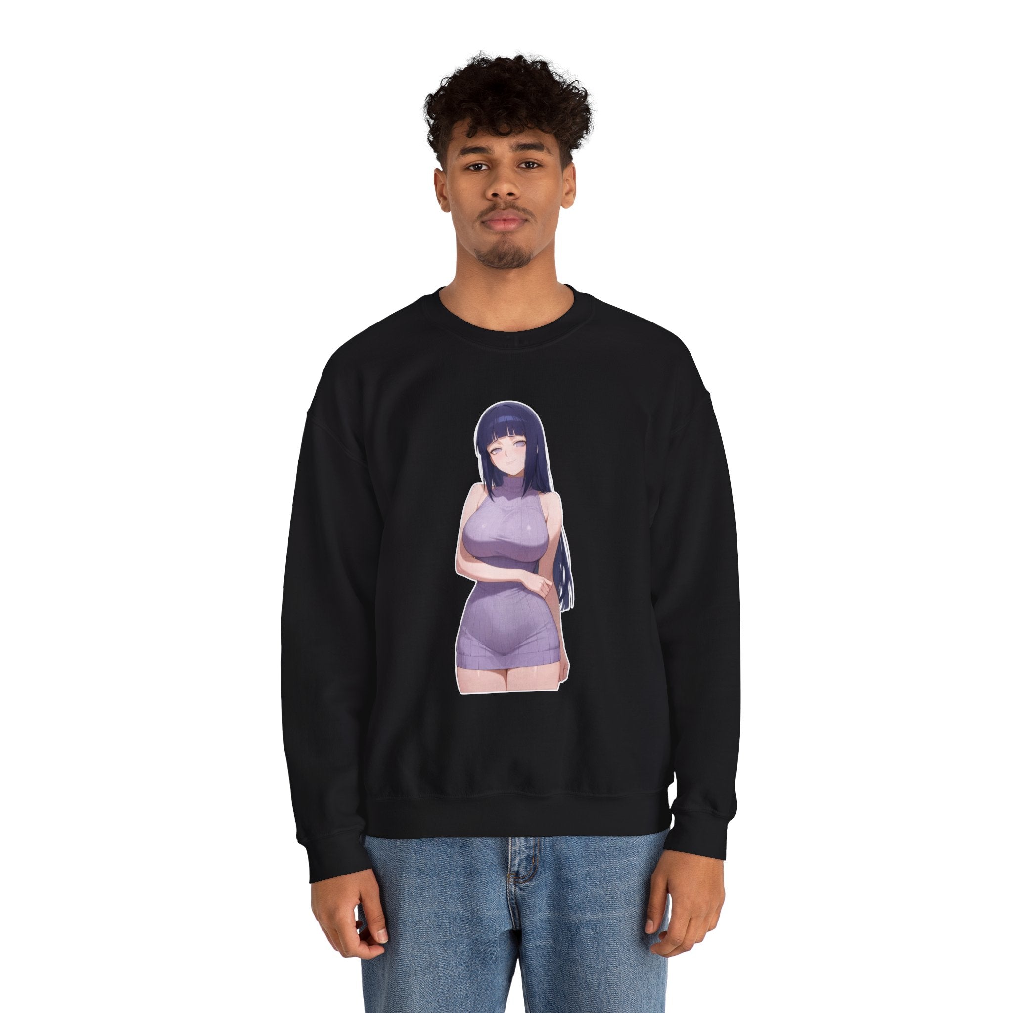 Hinata Waifu Unisex Heavy Blend™ Crewneck Sweatshirt