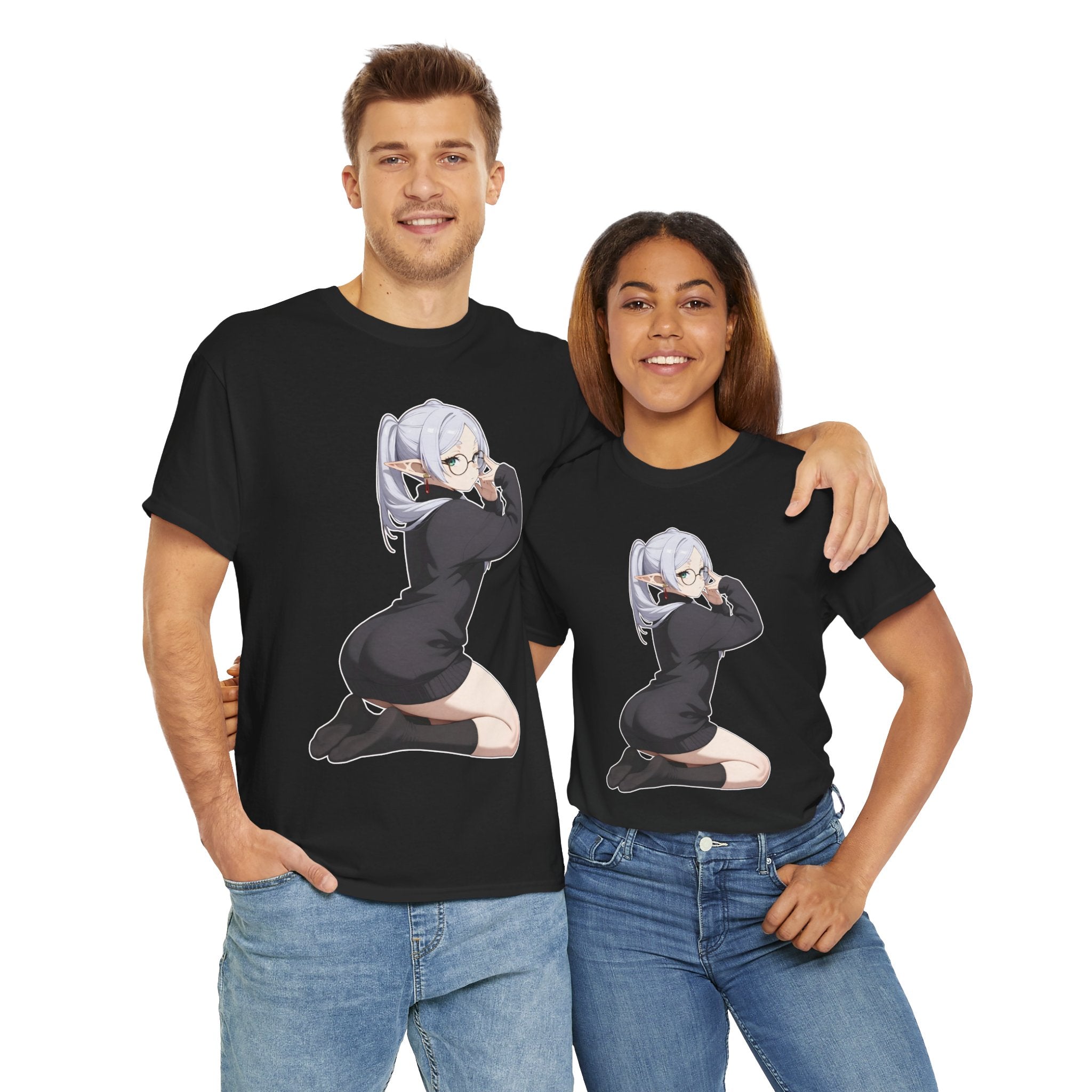 Cute Frieren Unisex Heavy Cotton Tee