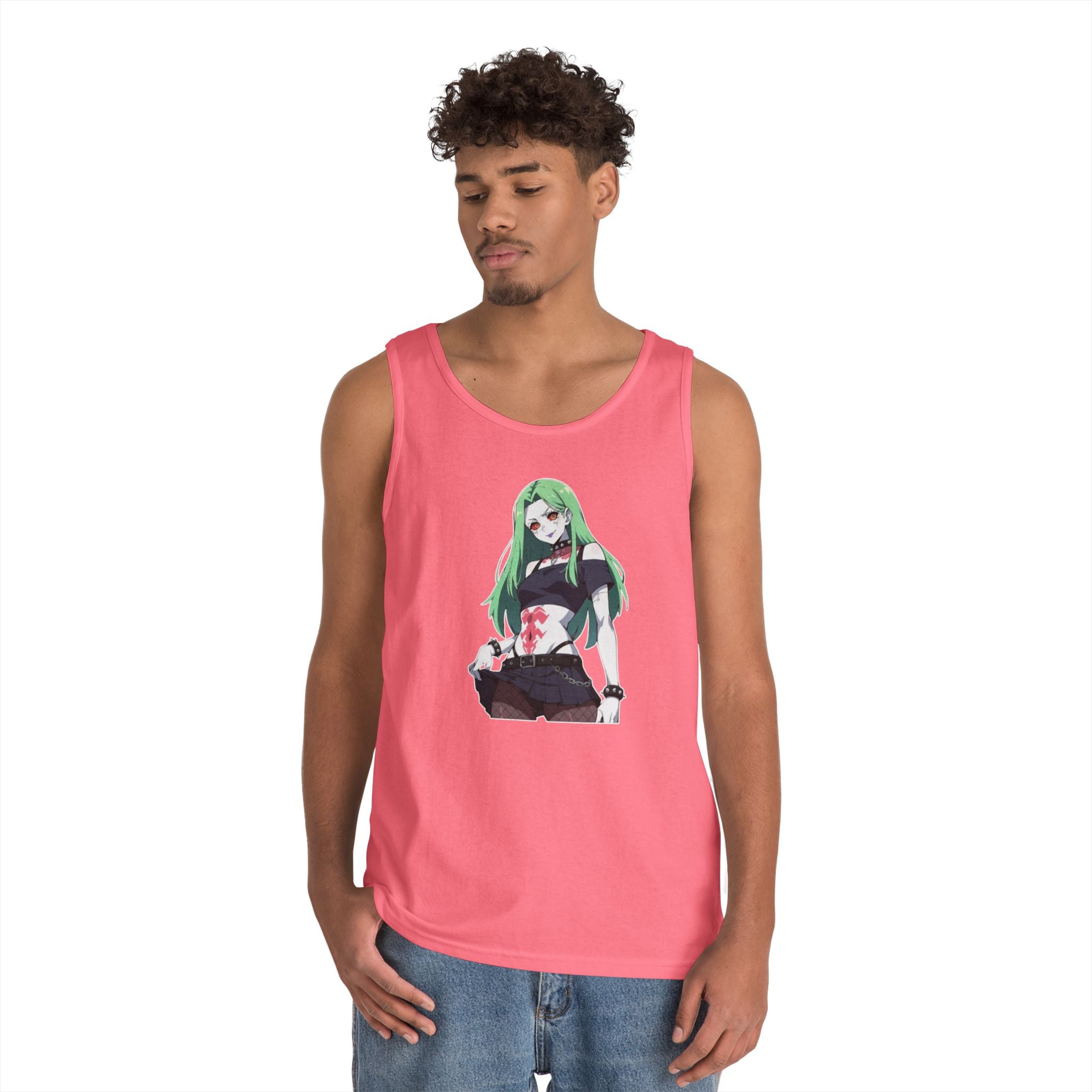 Rebecca Cyberpunk Futuristic Heavy Cotton Tank Top
