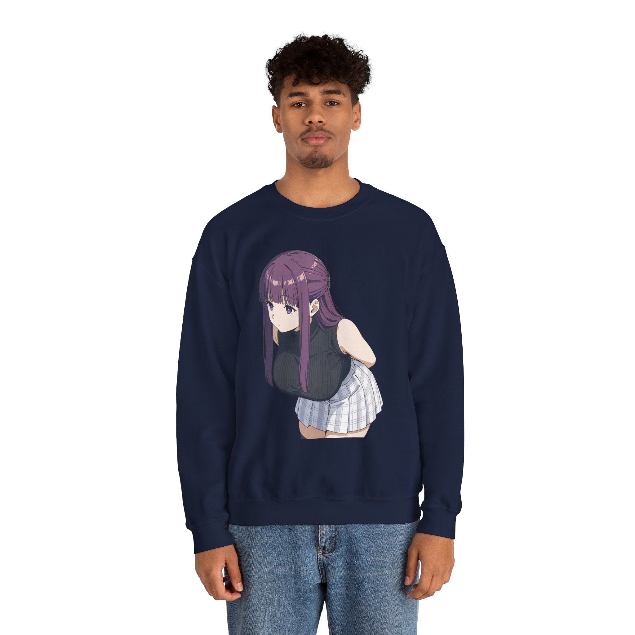 Fern Anime Unisex Heavy Blend™ Crewneck Sweatshirt
