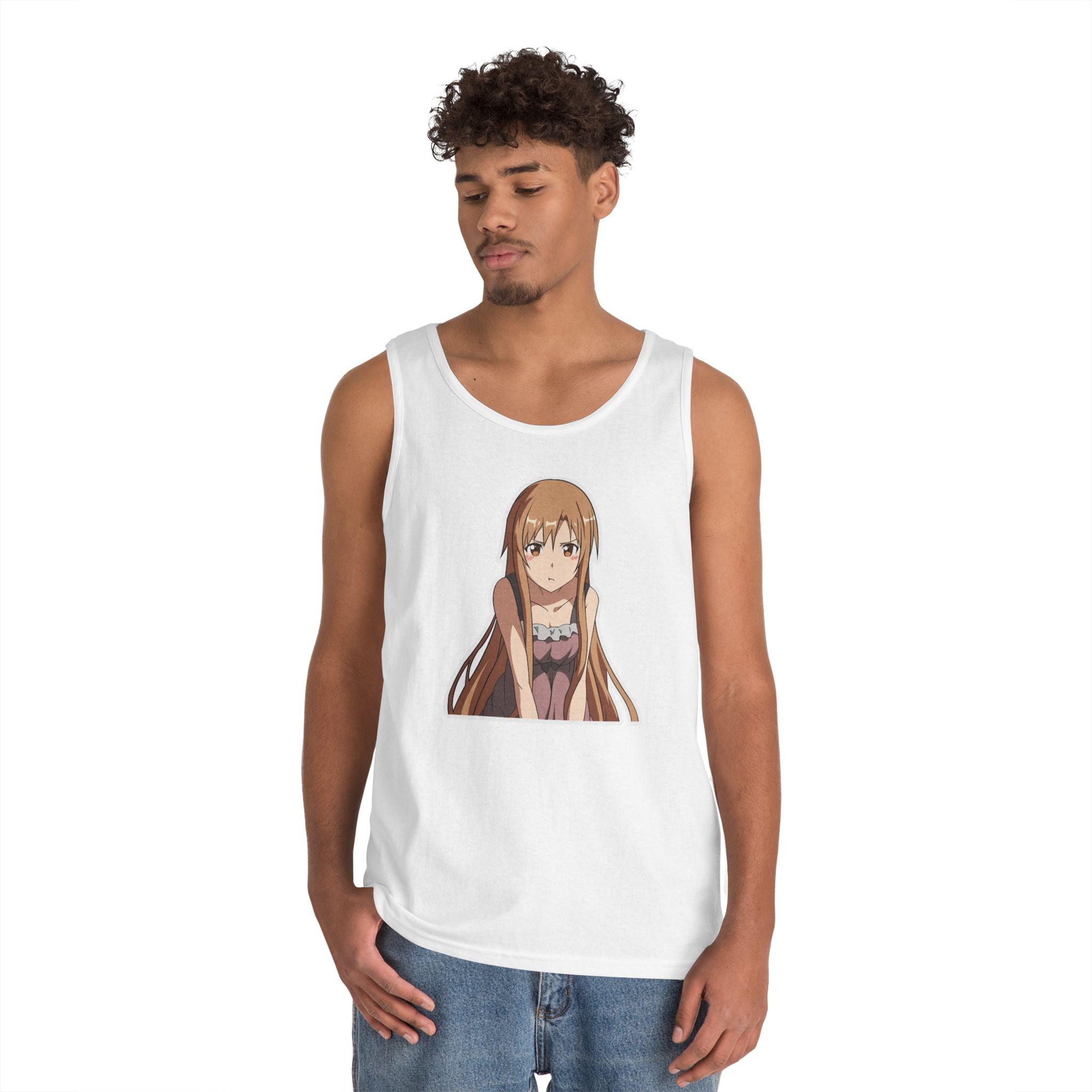 Asuna Yuuki Waifu Heavy Cotton Tank Top
