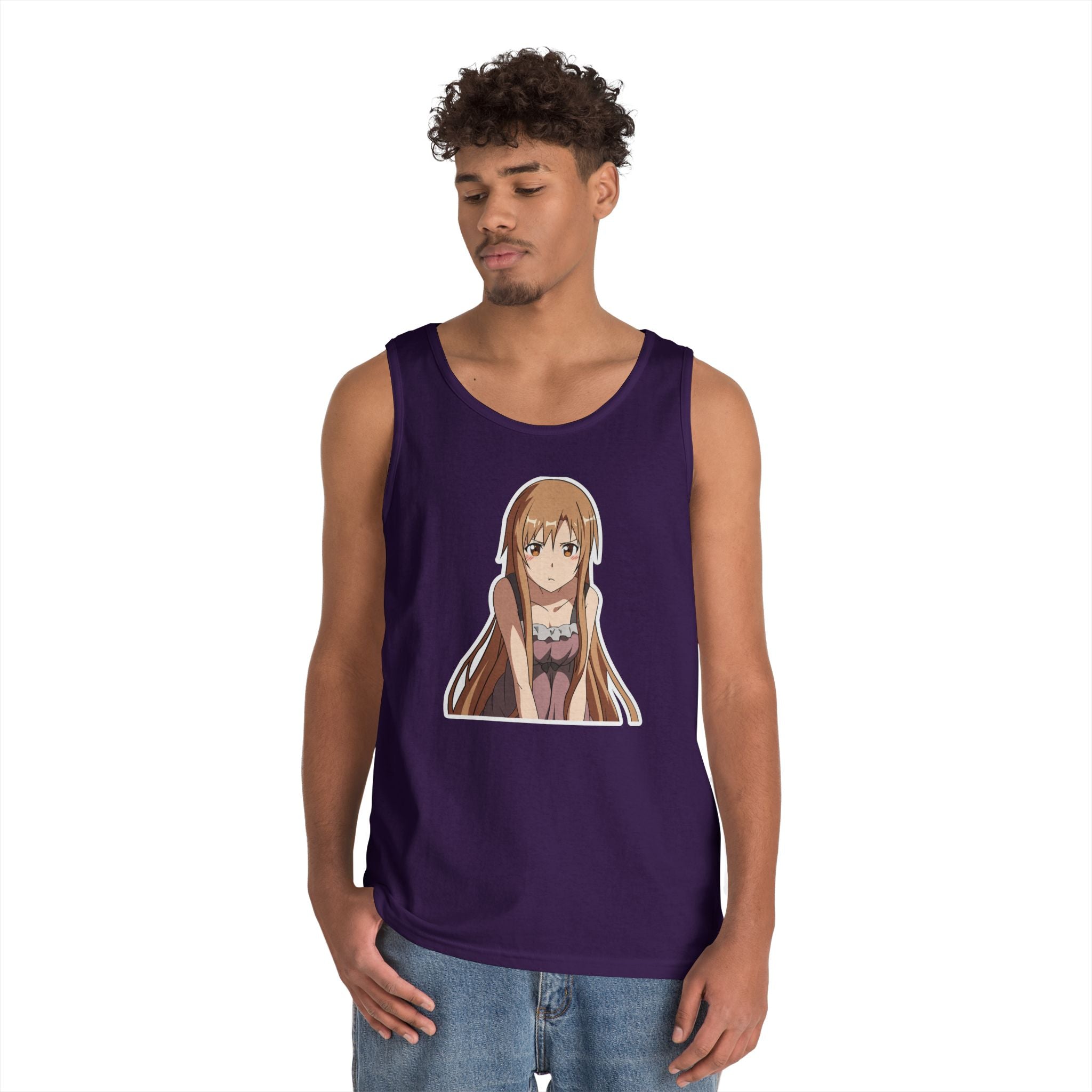 Asuna Yuuki Waifu Heavy Cotton Tank Top