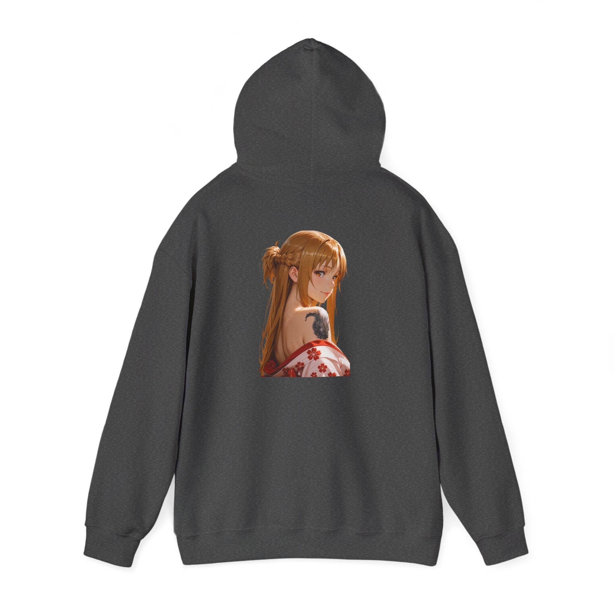 Asuna Kimono Tattoo Unisex Heavy Blend™ Hooded Sweatshirt