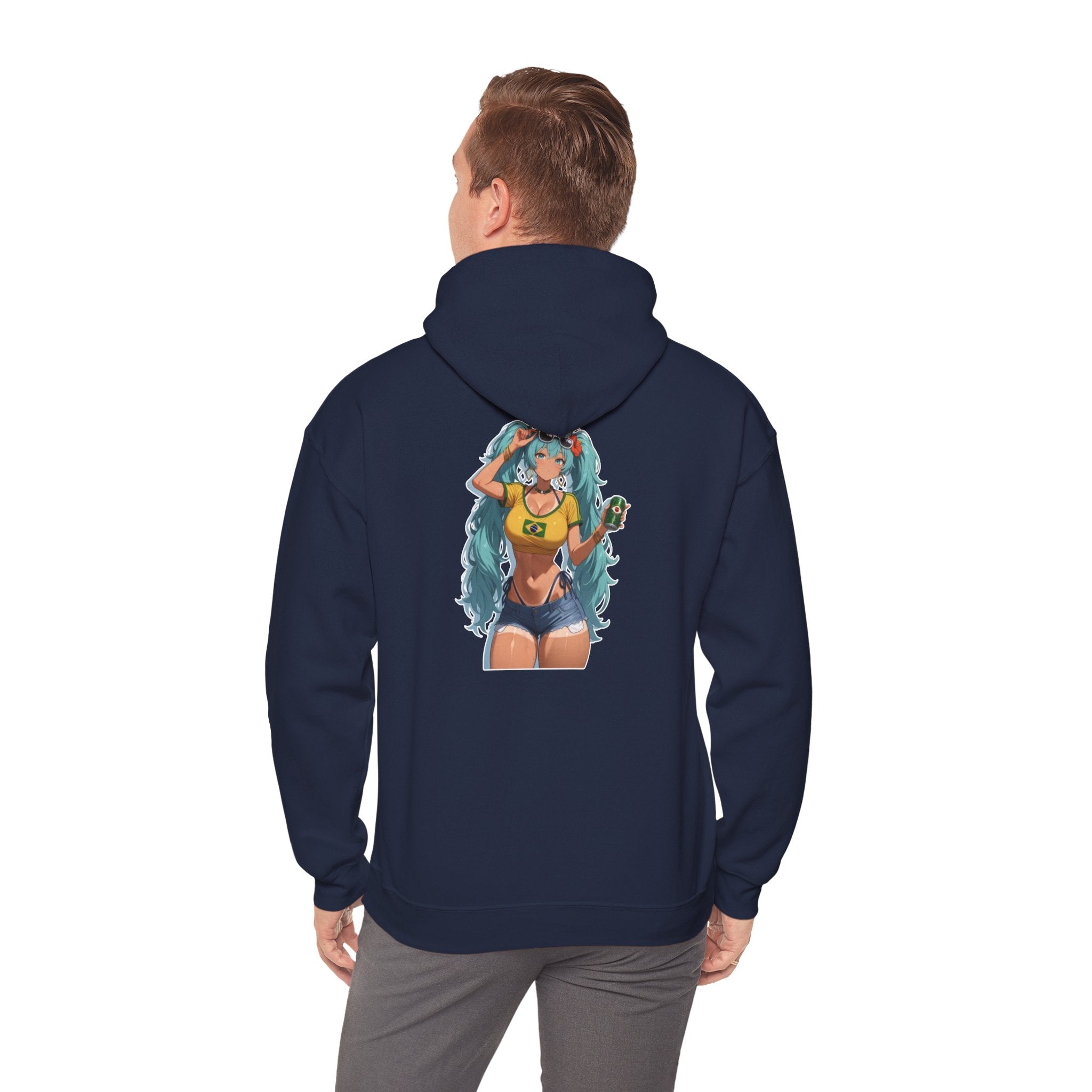 Hatsune Miku Brazil Girl Unisex Heavy Blend™ Hooded Sweatshirt