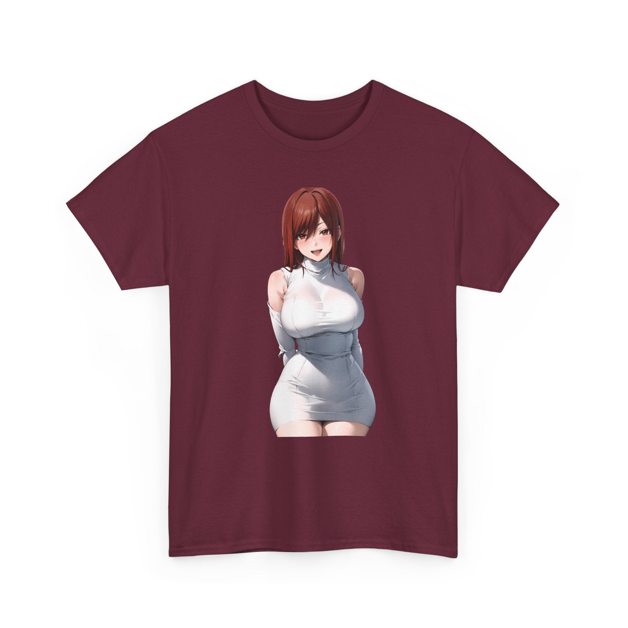 Ezra Scarlet Charming White Dress Anime Unisex Heavy Cotton Tee