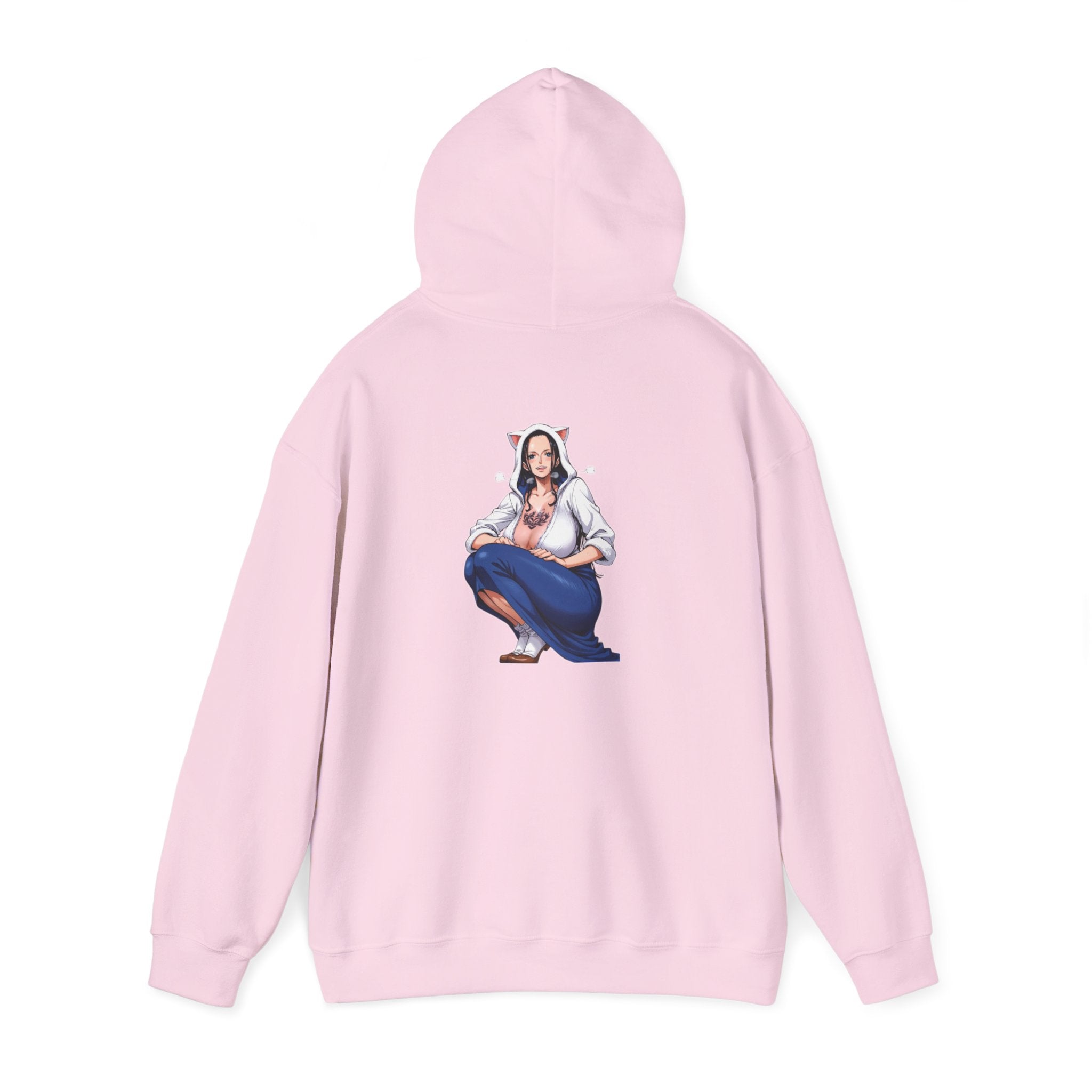Nico Robin Catgirl Casual Anime Unisex Heavy Blend™ Hooded Sweatshirt