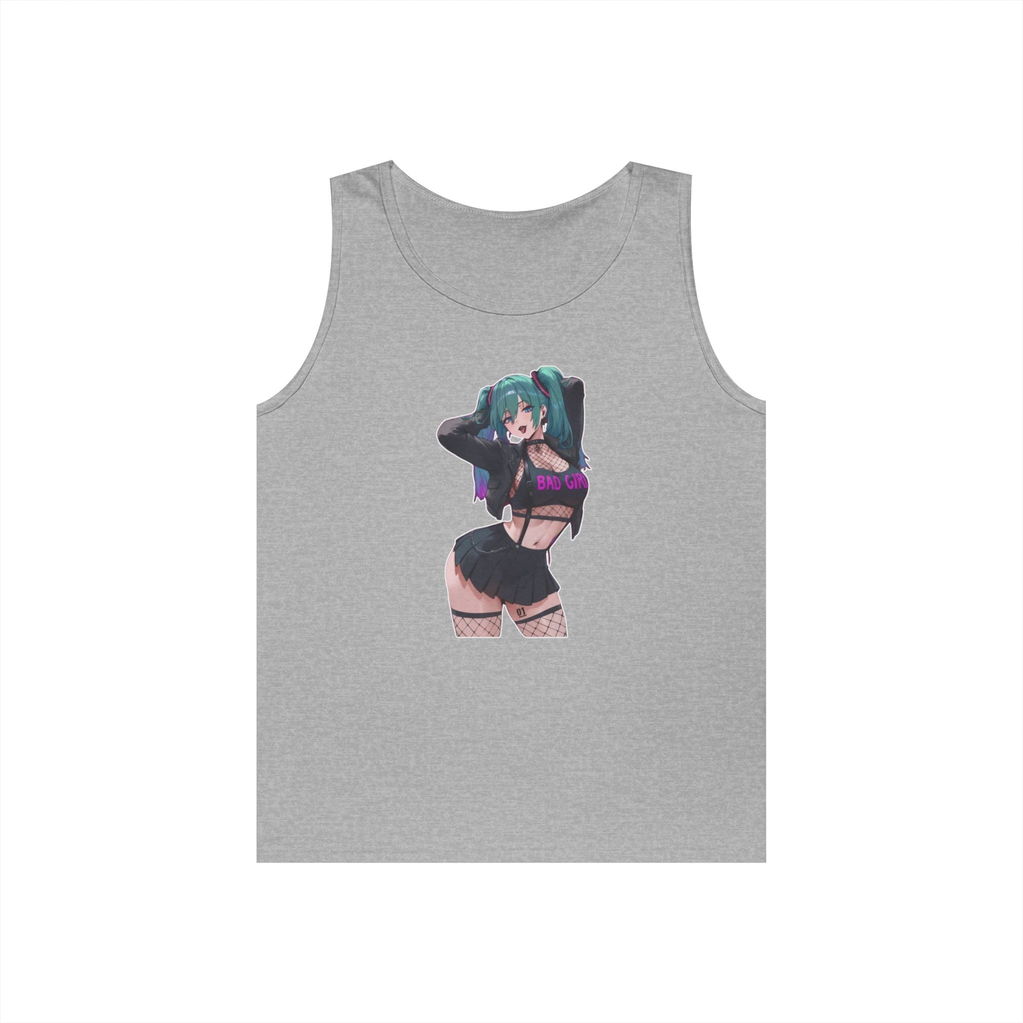 Hatsune Miku Baddie Heavy Cotton Tank Top